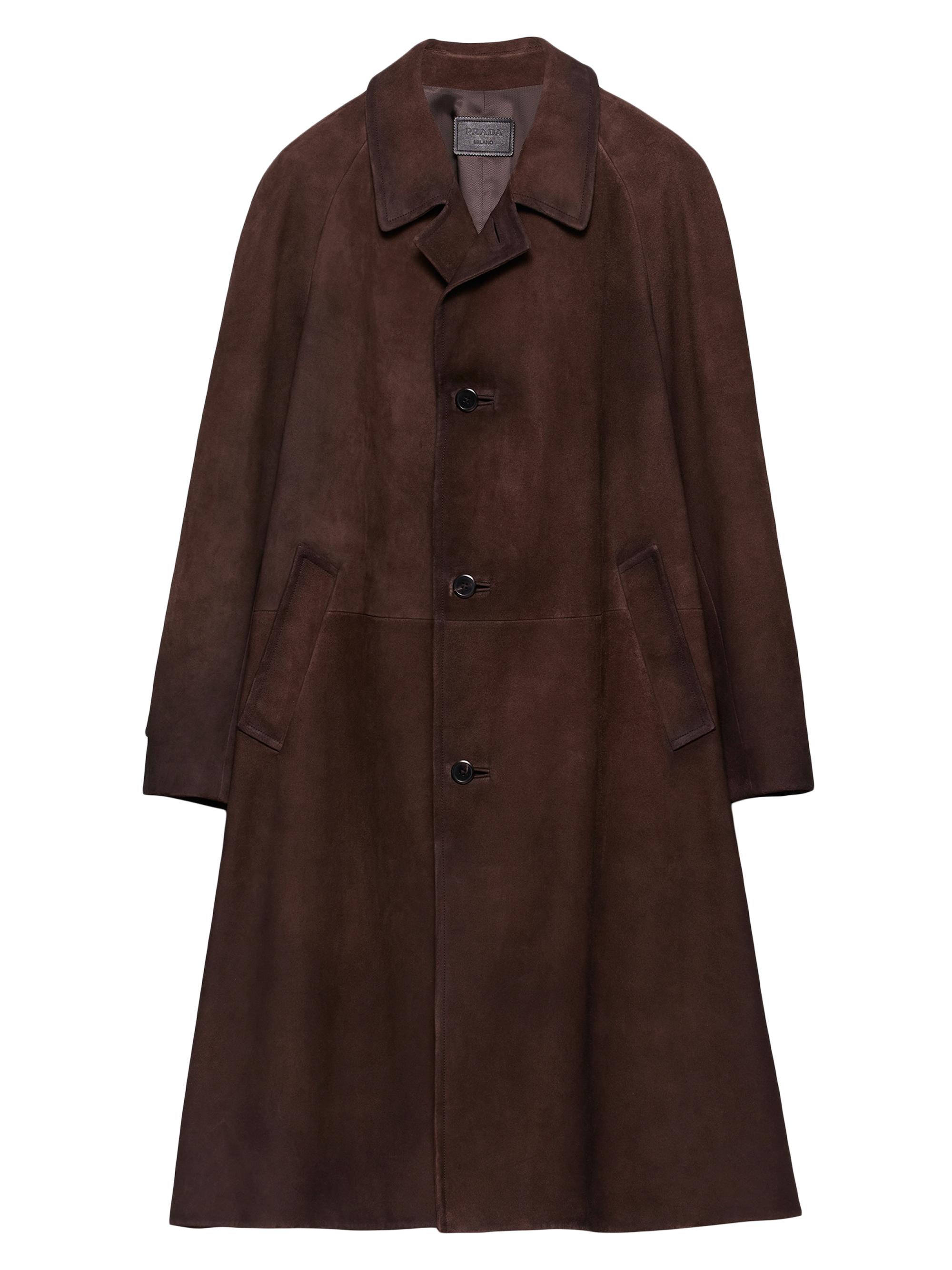 Prada Camel Hair Coat | Saks Fifth Avenue