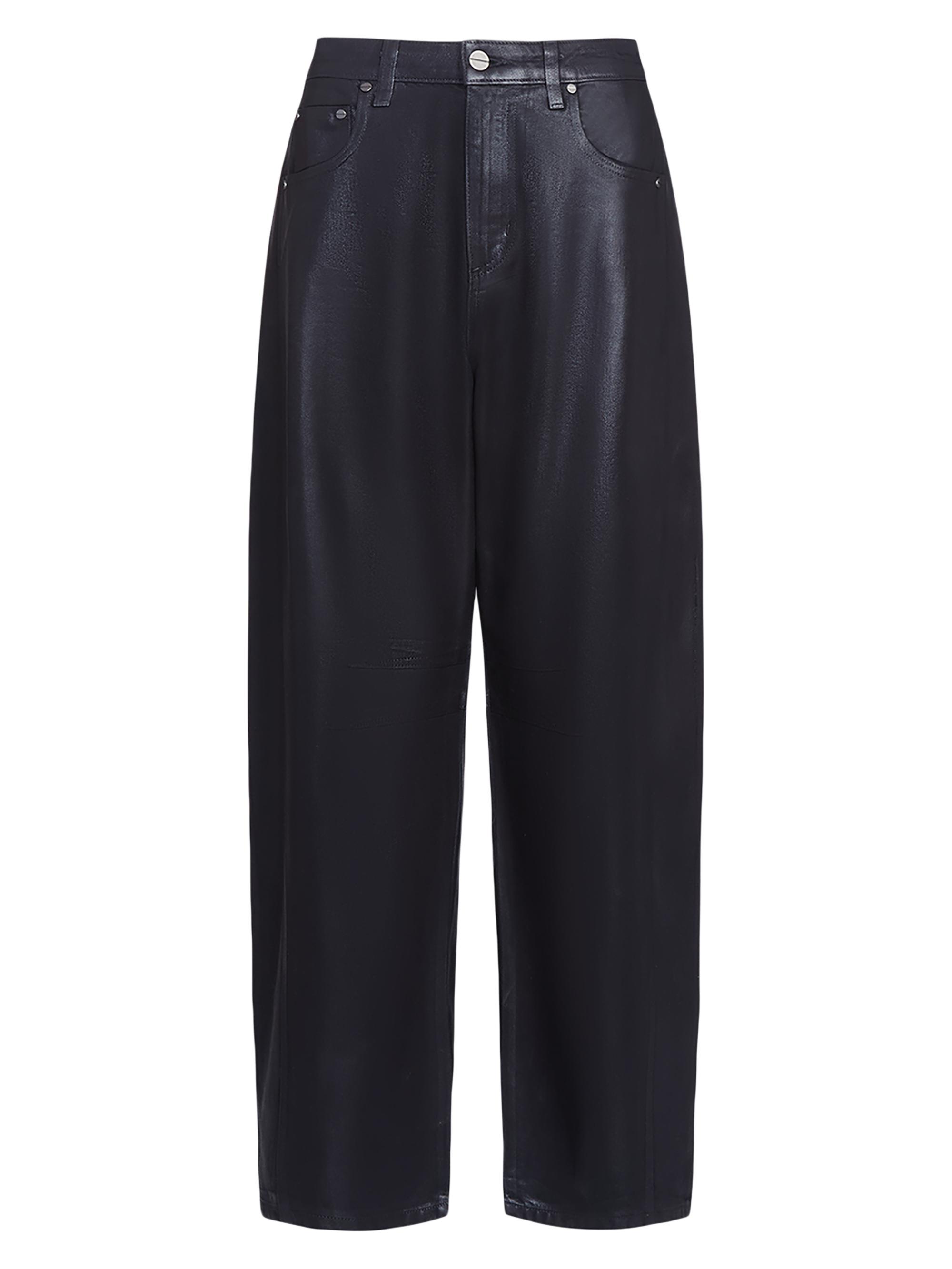 ALICE + OLIVIA Ming Pleated Faux Leather Pants | Saks Fifth Avenue