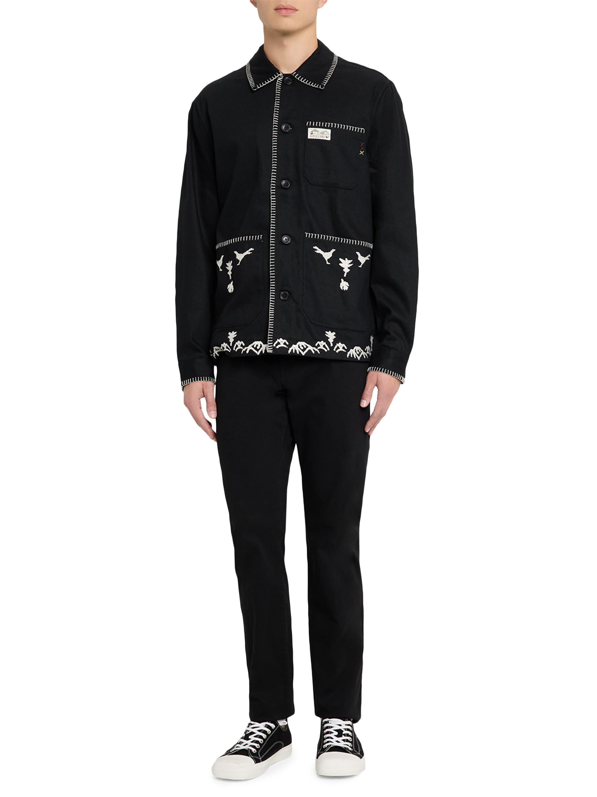 Scotch & Soda Embroidered Workwear Jacket | Saks Fifth Avenue