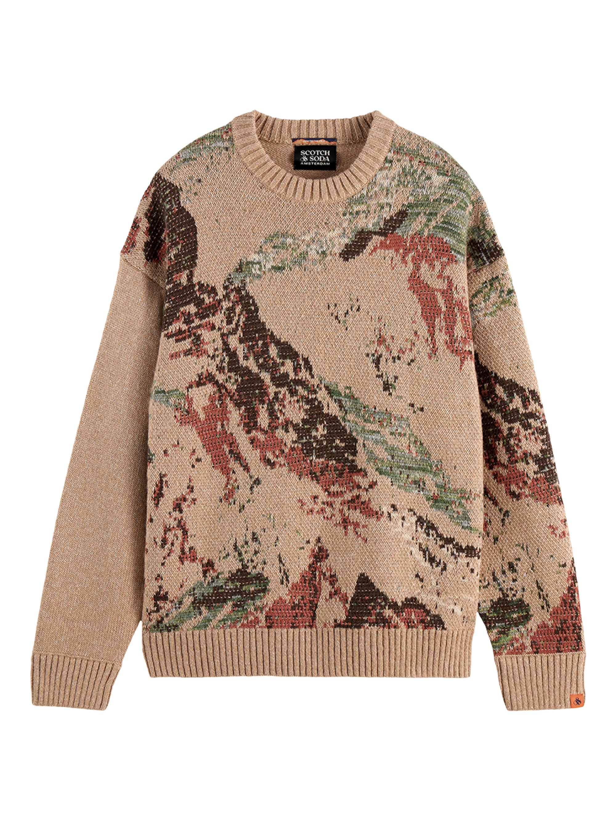 Scotch & Soda Men's Mountain Crewneck Sweater - Mountain