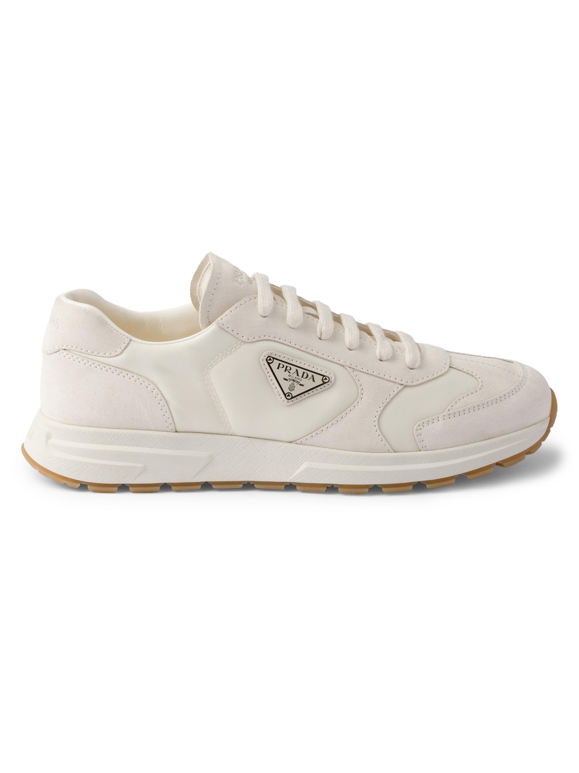 Prada Prax 01 Re-Nylon and Suede Sneakers | Saks Fifth Avenue