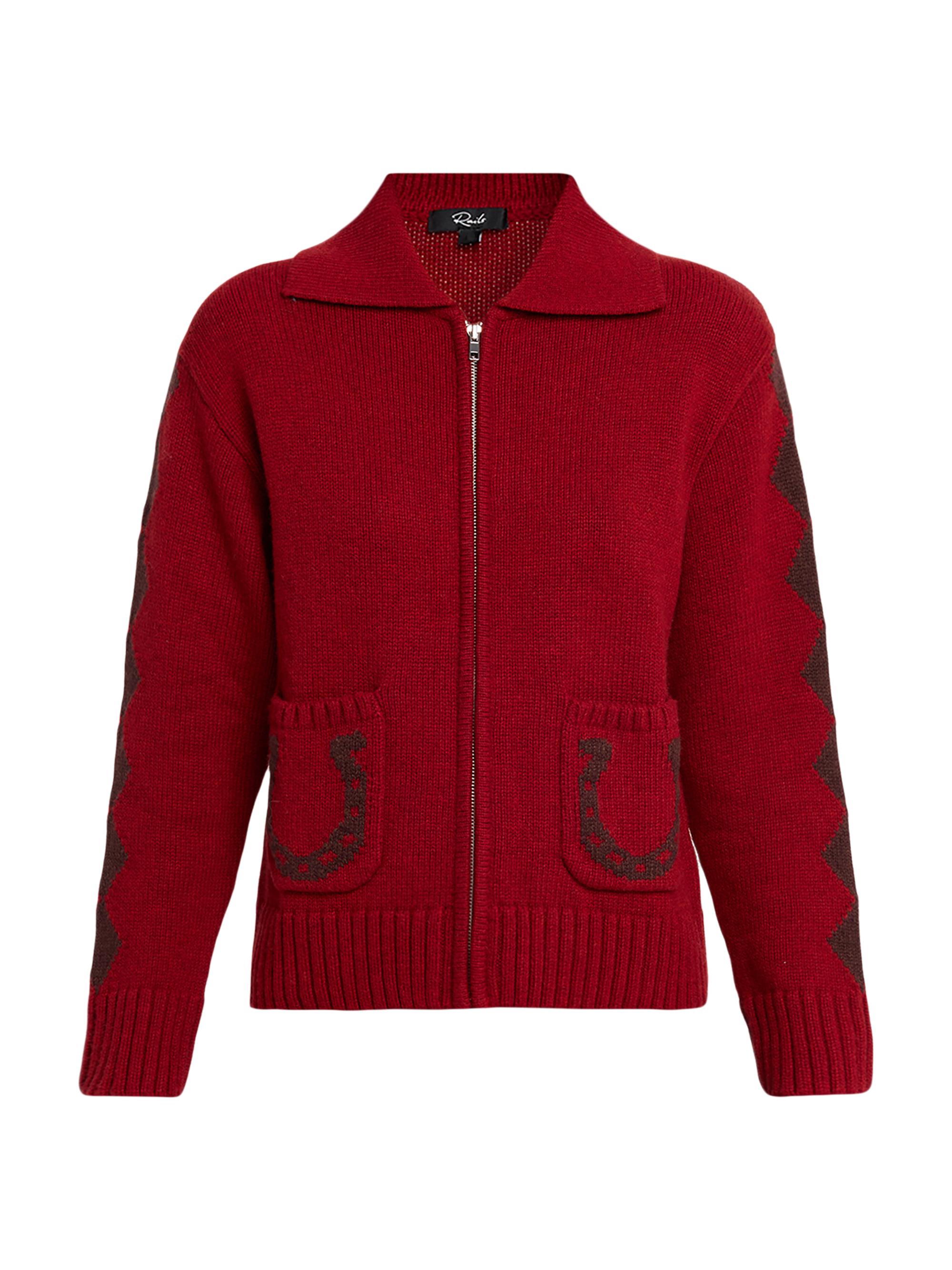 Isabel Marant Étoile Newton Logo Cotton & Wool-Blend Cardigan