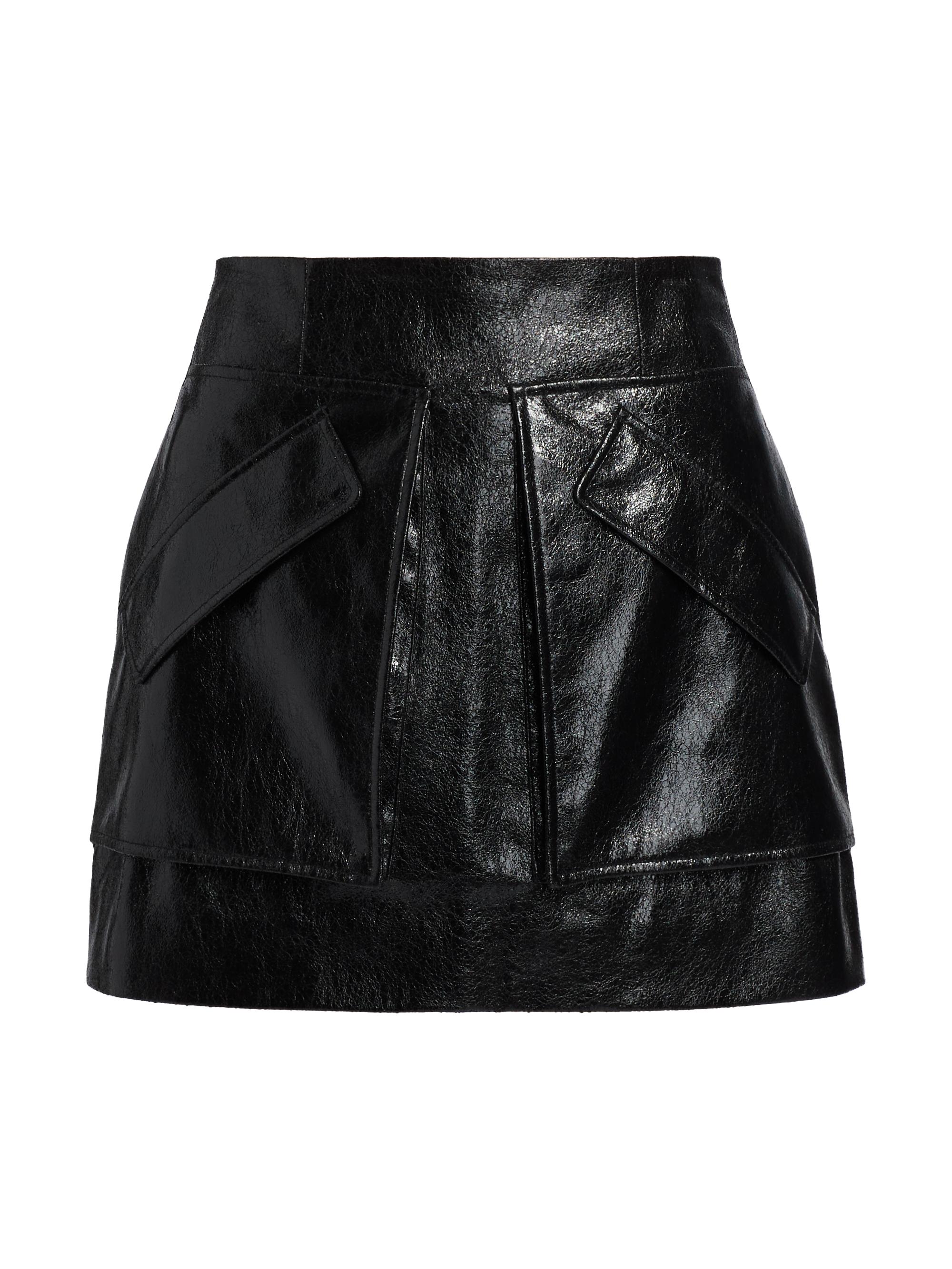 Good American Better Than Leather Miniskirt | Saks Fifth Avenue