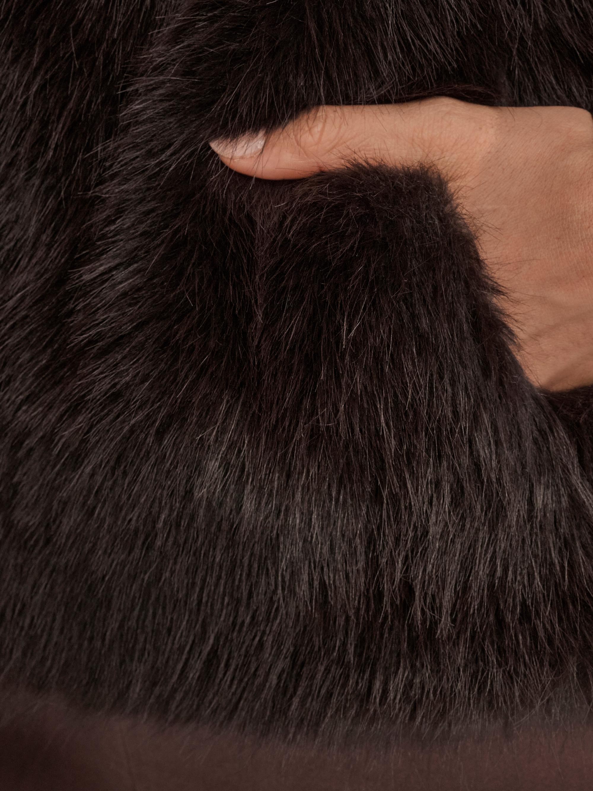Donna Karan New York Faux-Fur Vest | Saks Fifth Avenue