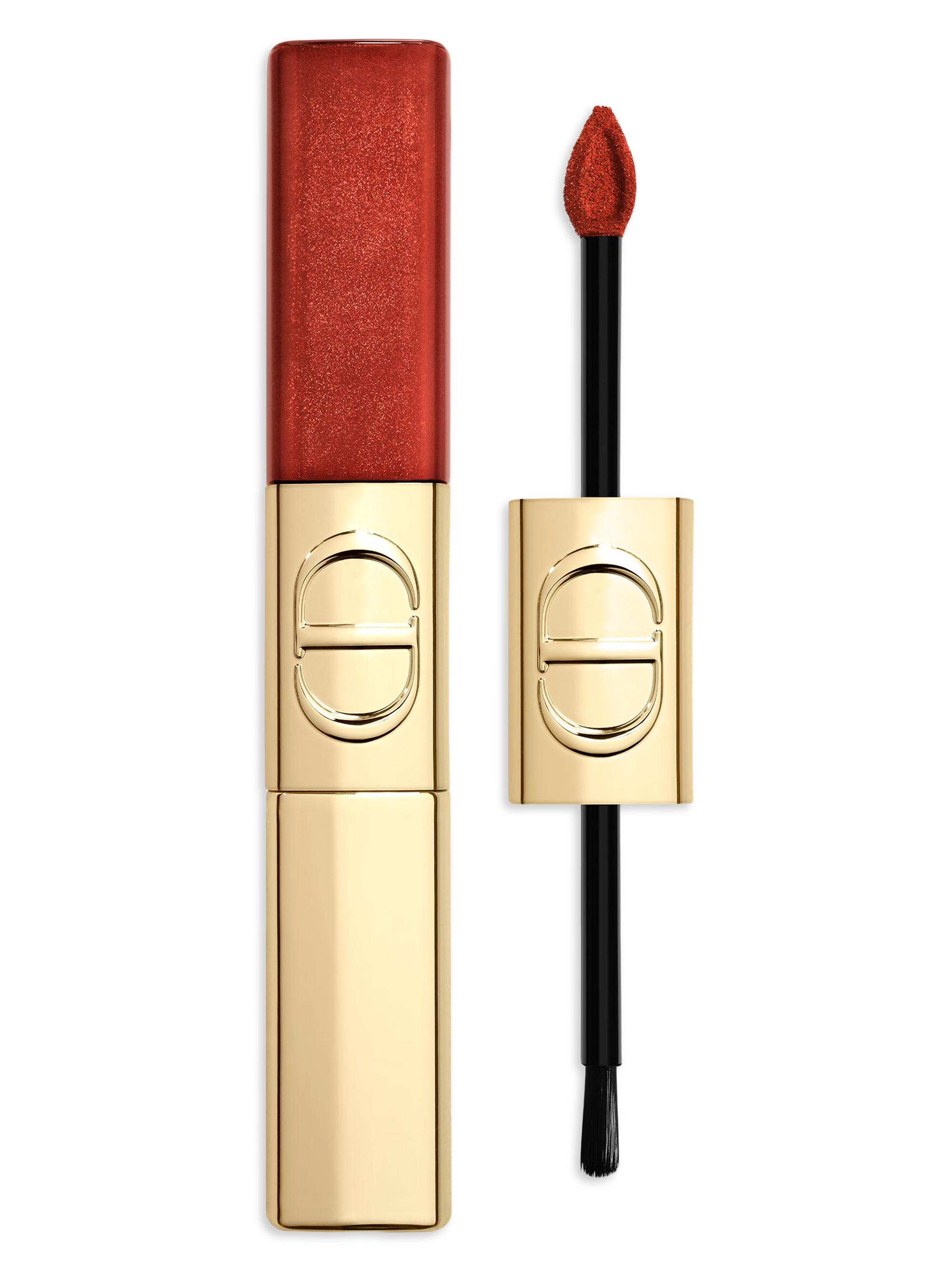 DIOR Rouge Dior Sequin Liquid Duo Lipstick - Flame