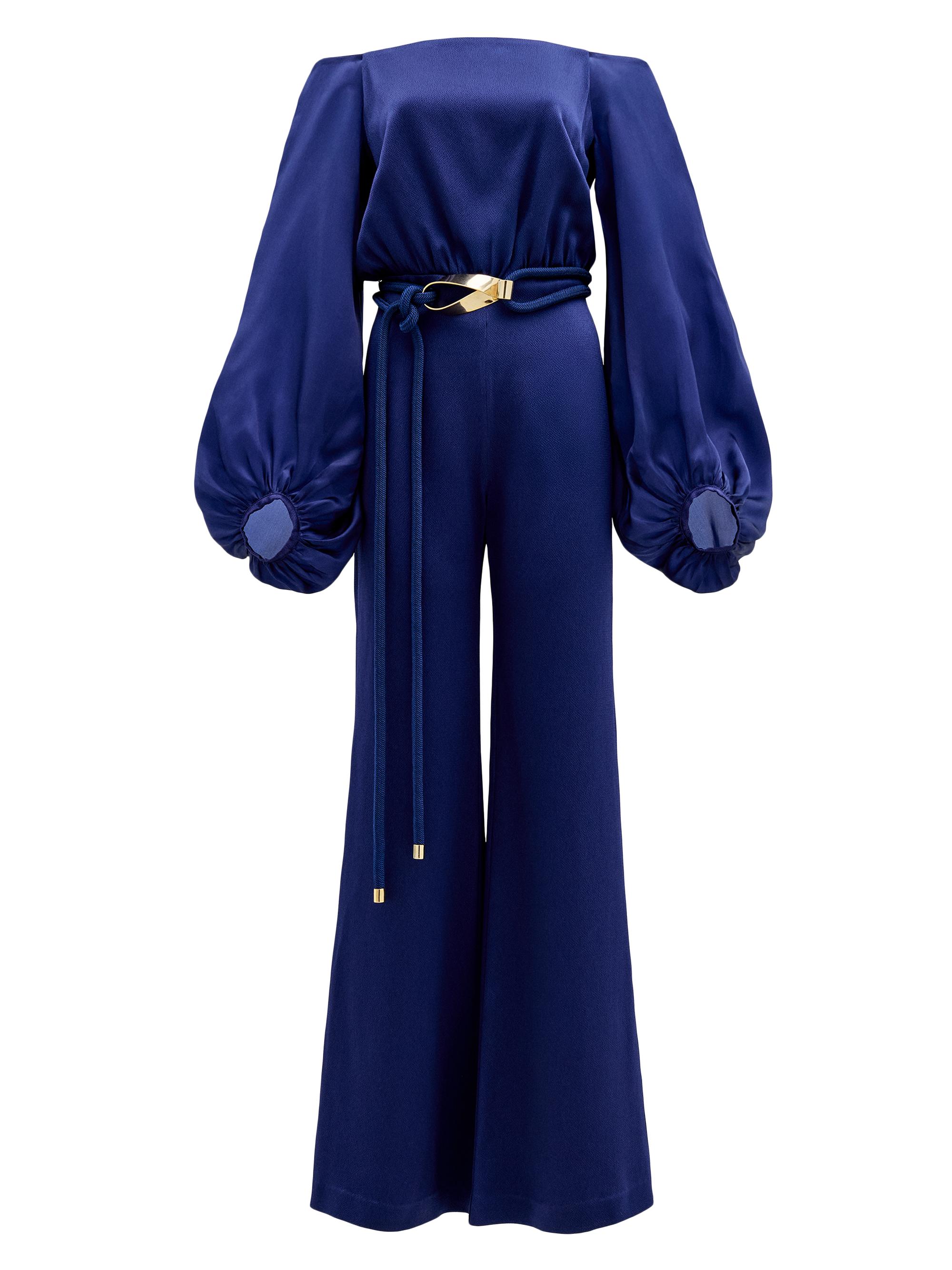 Silvia Tcherassi Theresa Off-The-Shoulder Wide-Leg Jumpsuit | Saks