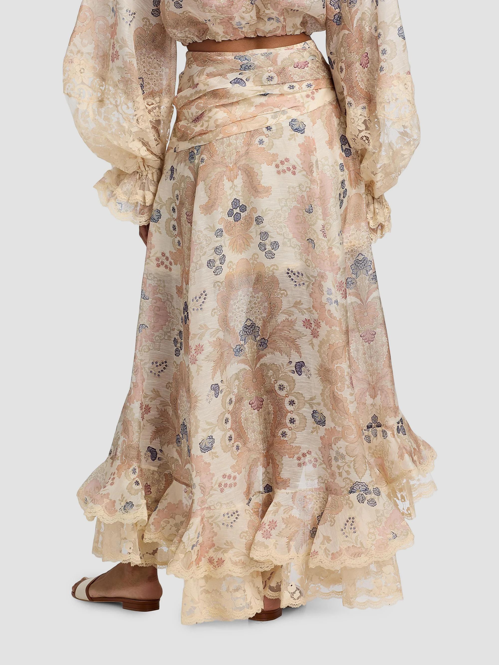 Zimmermann Rebellion Lace Maxi Skirt | Saks Fifth Avenue