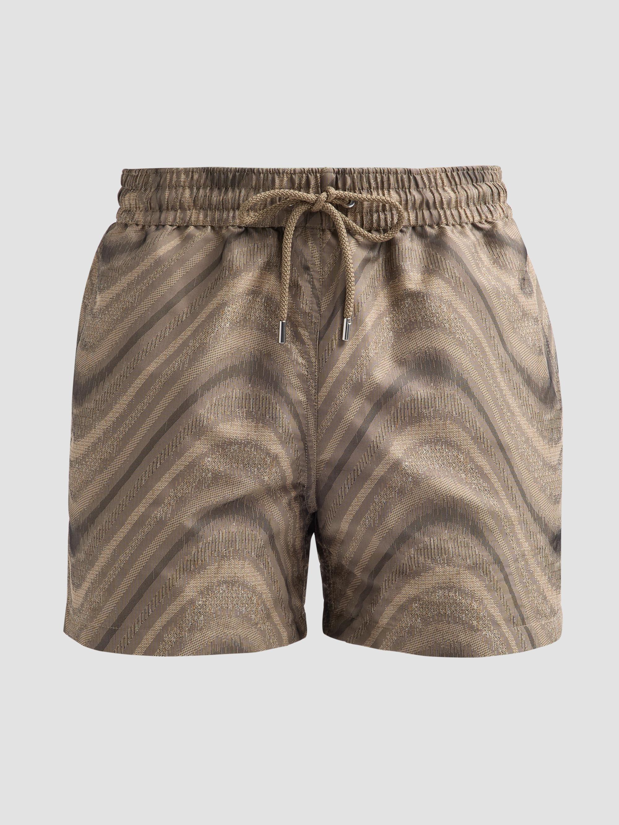 Burberry Martin Checkered Drawstring Swim Shorts | Saks Fifth Avenue