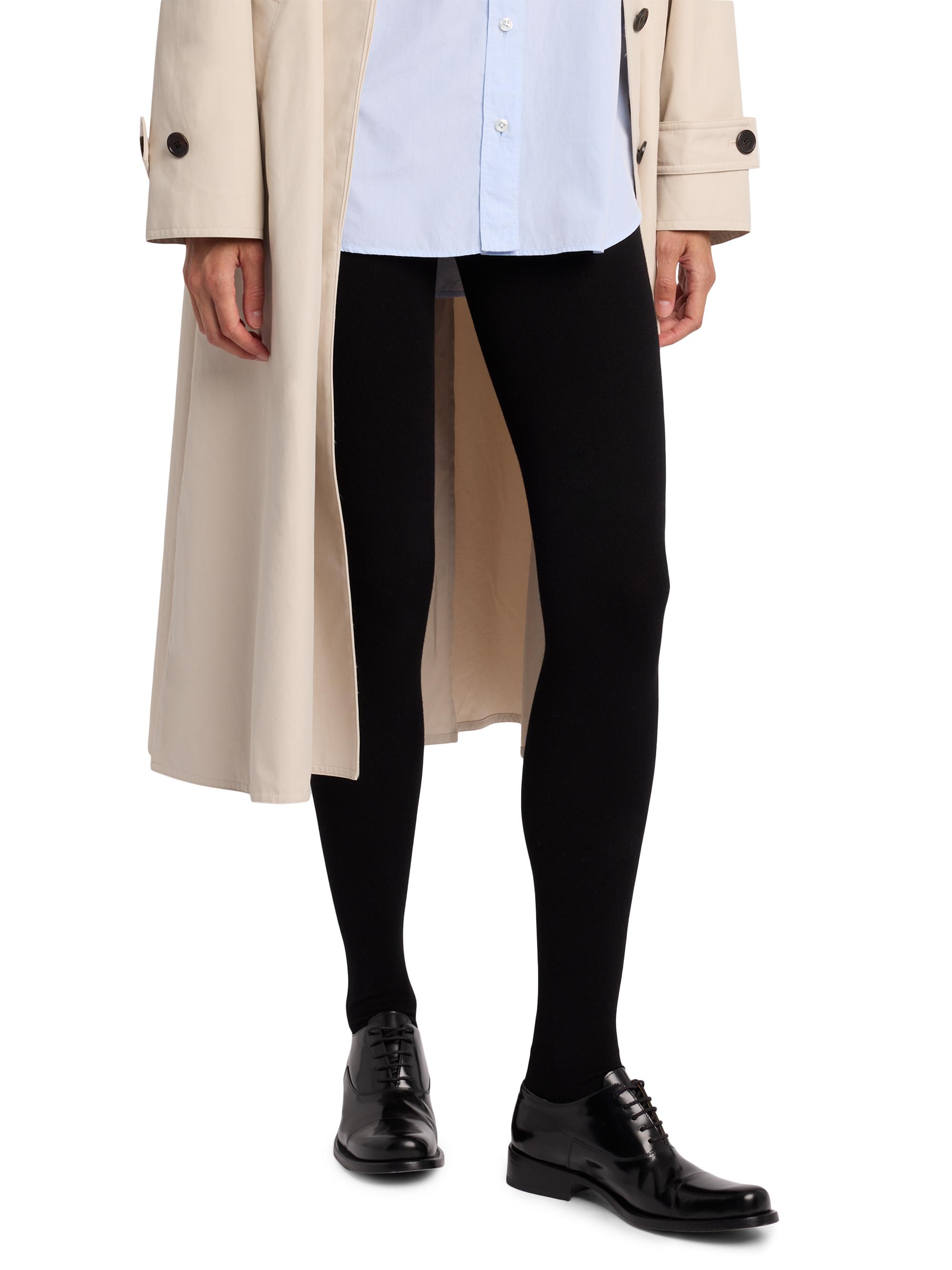 The Row Women's Mimi Solid Tights - Black