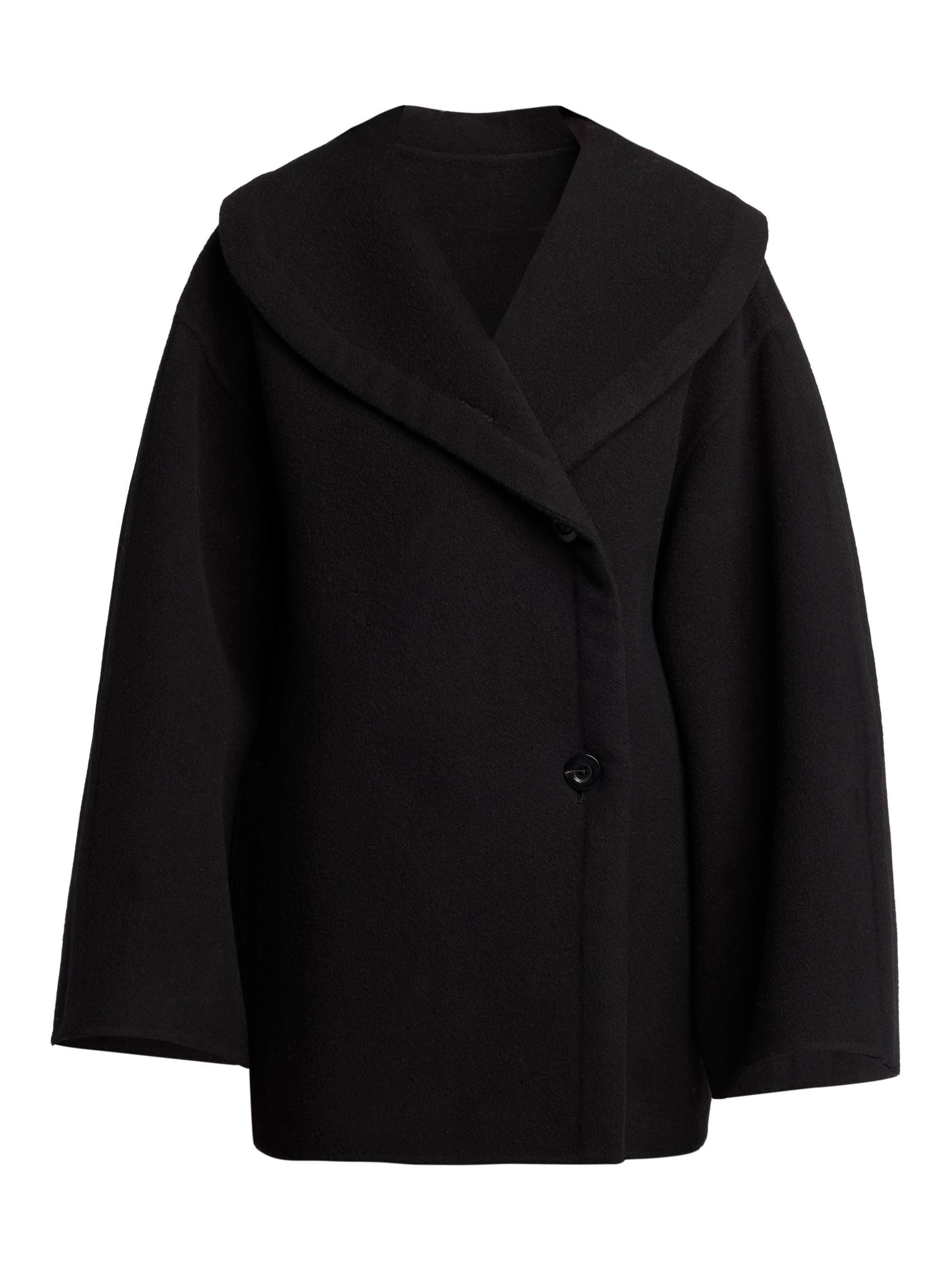 The Row Women's Temur Wool Coat - Black