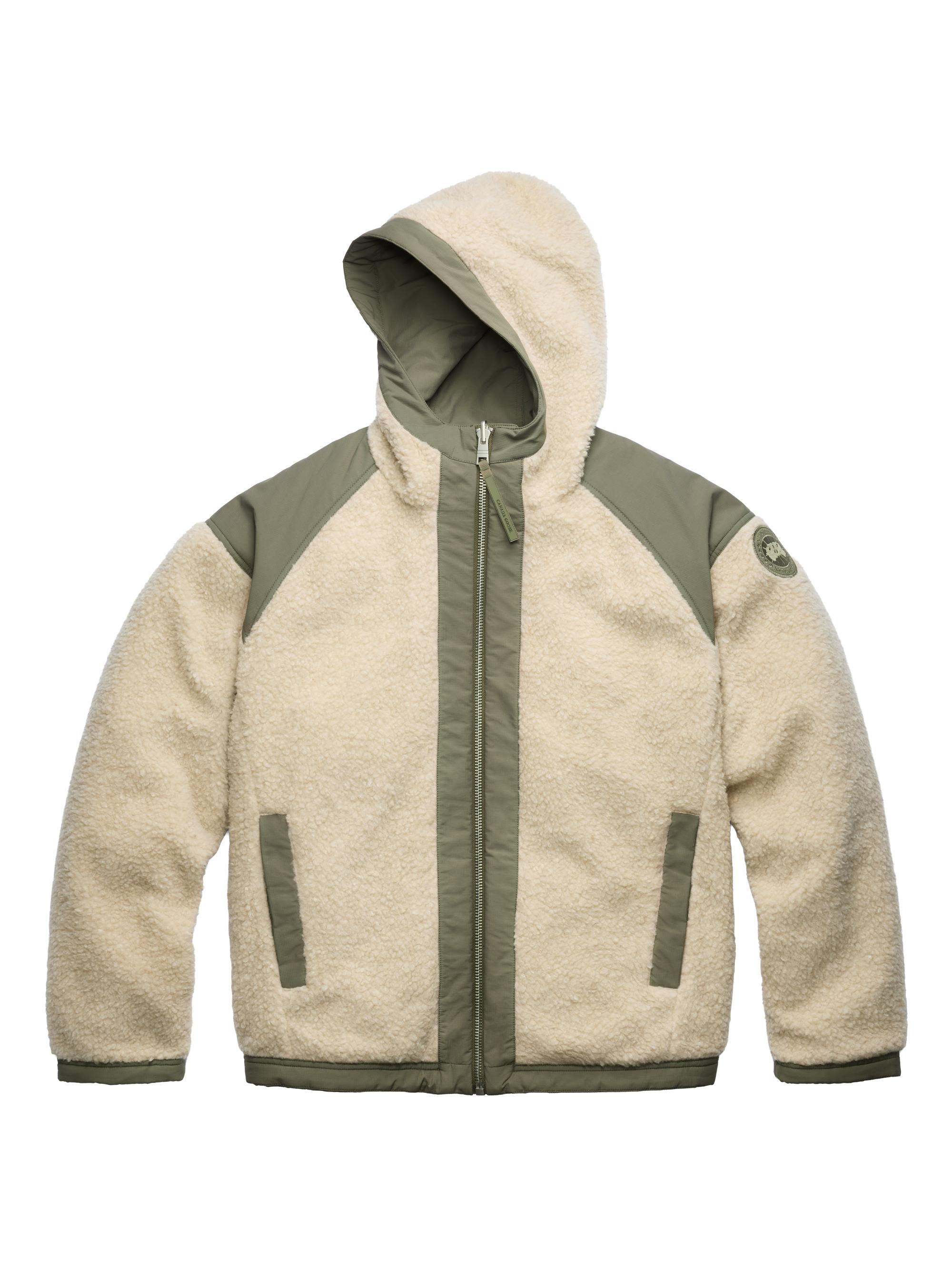 Canada Goose Men's Alberni Reversible Fleece Jacket - Light Tan Smokey Sage