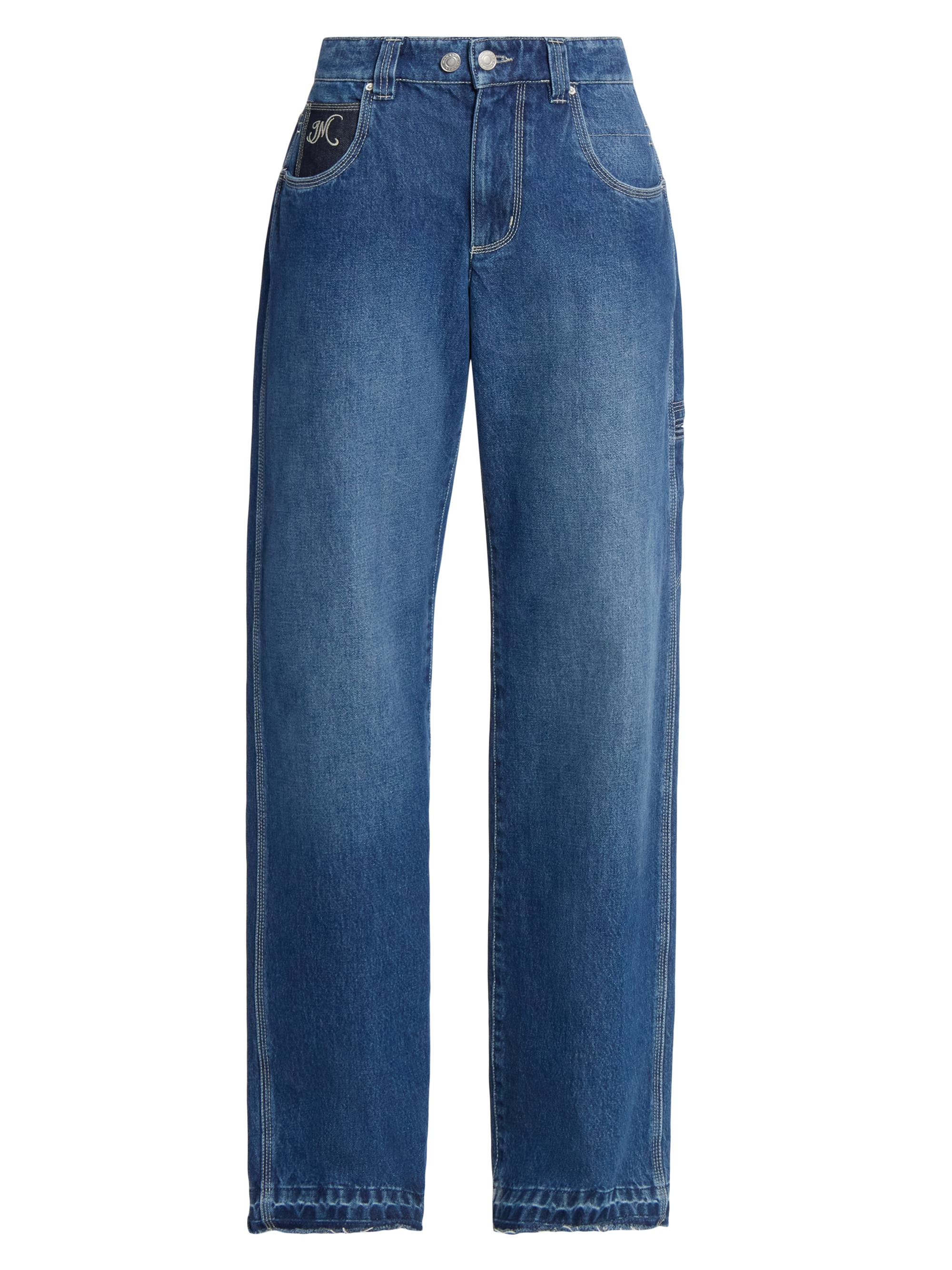 The Row Eglitta Low-Rise Straight Jeans | Saks Fifth Avenue
