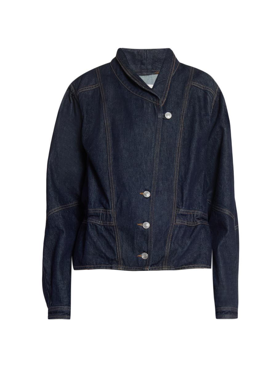 Isabel Marant Dolie Blouson Denim Jacket | Saks Fifth Avenue