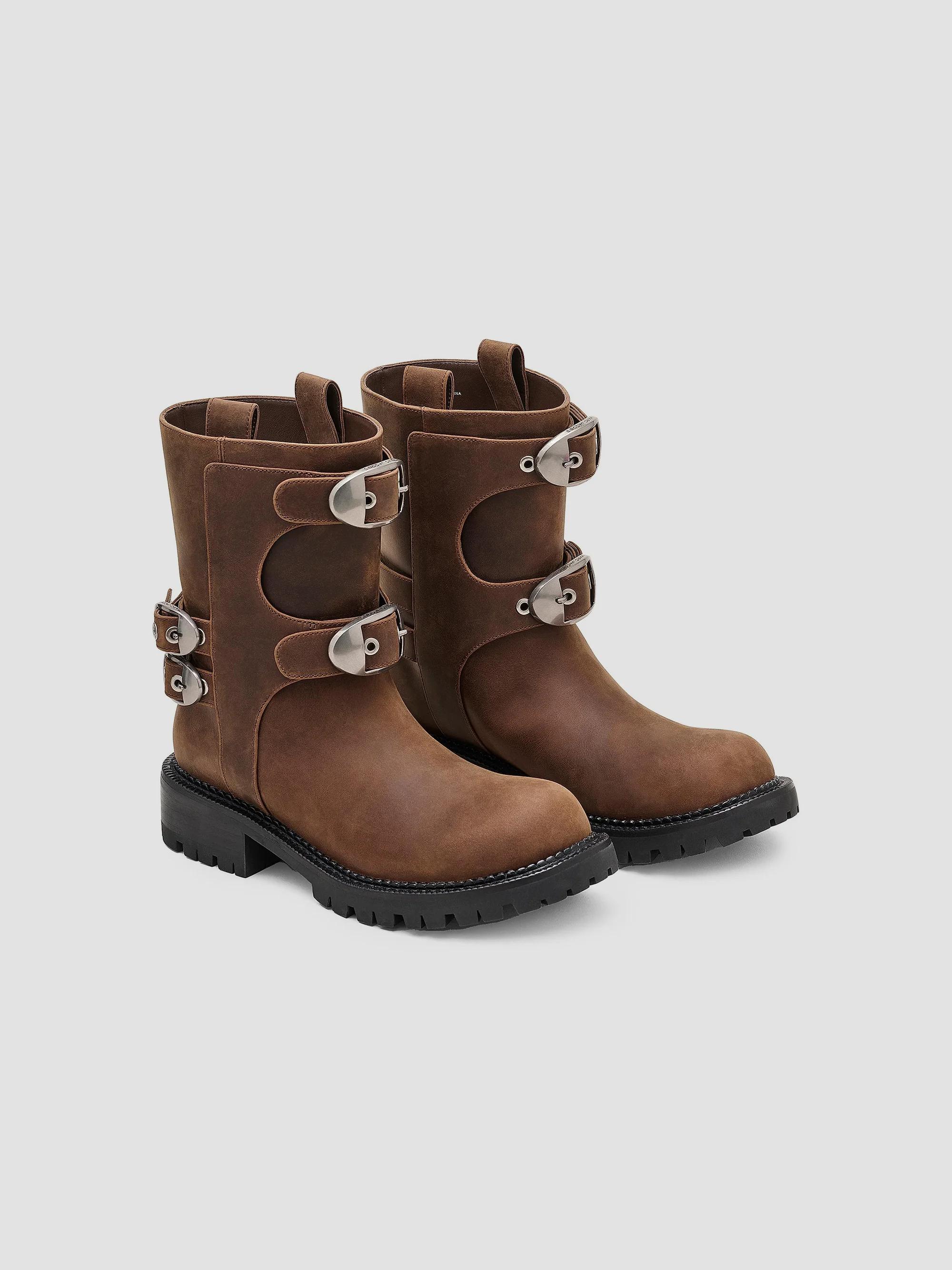 Marc Jacobs The Kiki Leather Moto Ankle Boots | Saks Fifth Avenue