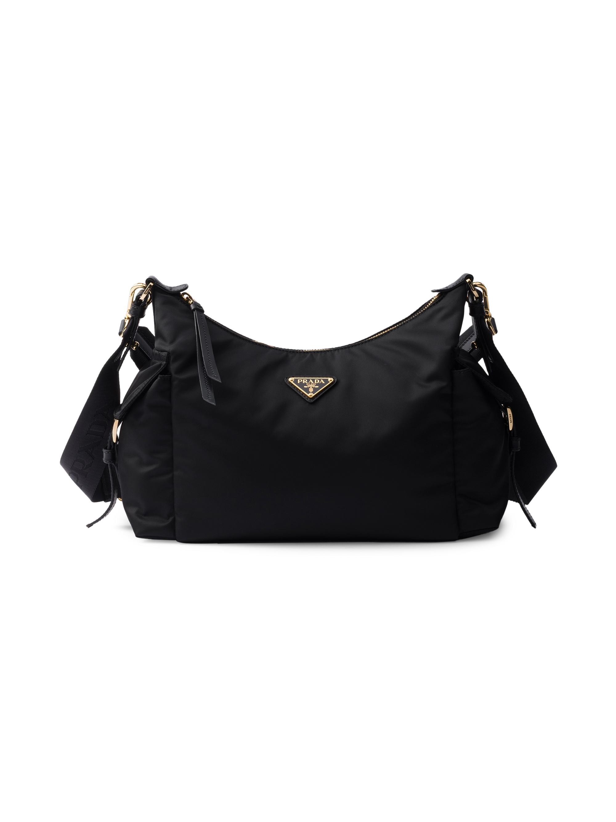 バッグ PRADA Nylon Leather Shoulder Bag Black 0400025456419_BLACK?wid=600&