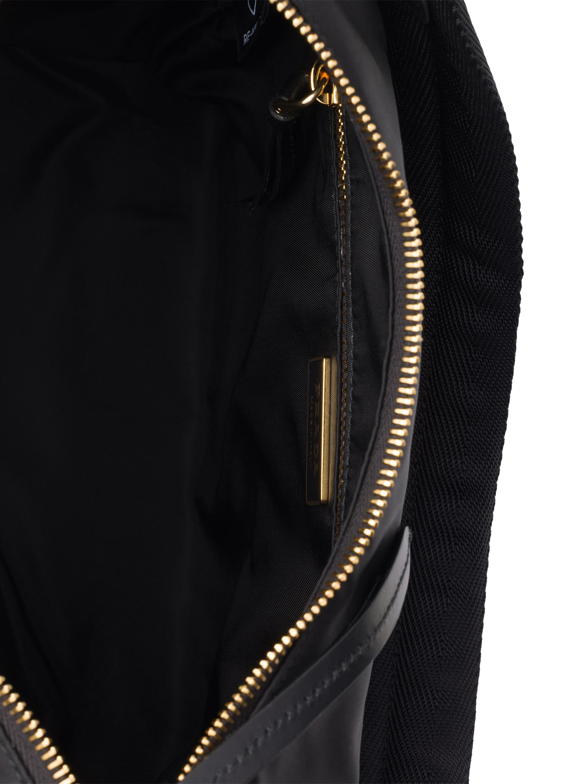 Prada Explore Large Re-Nylon and Leather Shoulder Bag | Saks Fifth