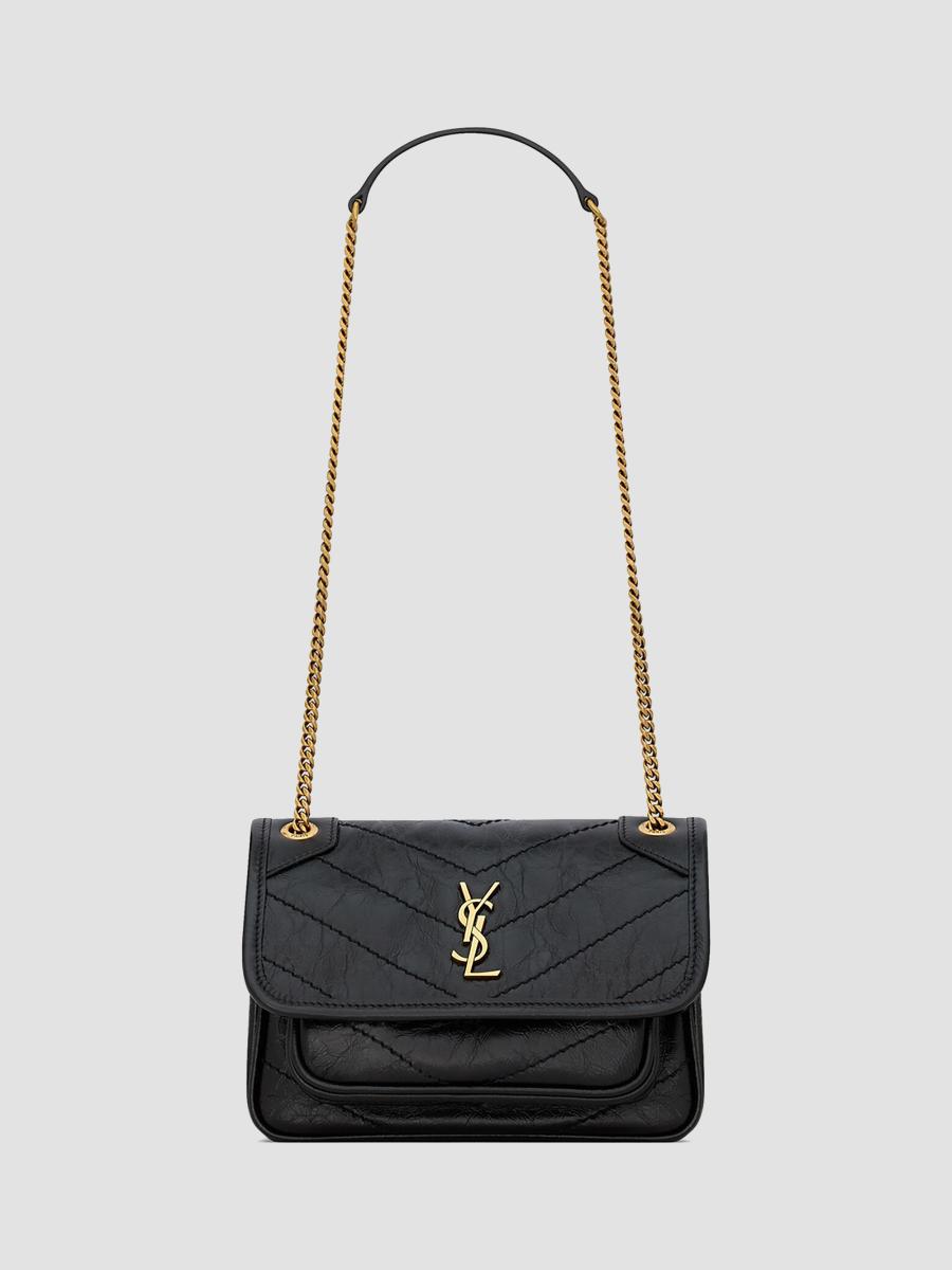 ニニー　ミニキャンバス Saint Laurent Niki Mini Bag in Vintage Leather | Saks Fifth Avenue