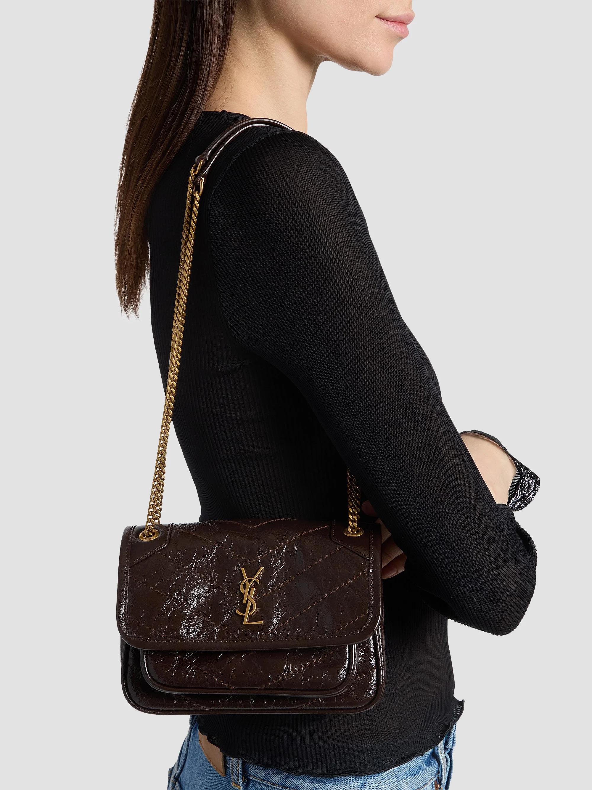 Saint Laurent Niki Mini Bag in Vintage Leather | Saks Fifth Avenue