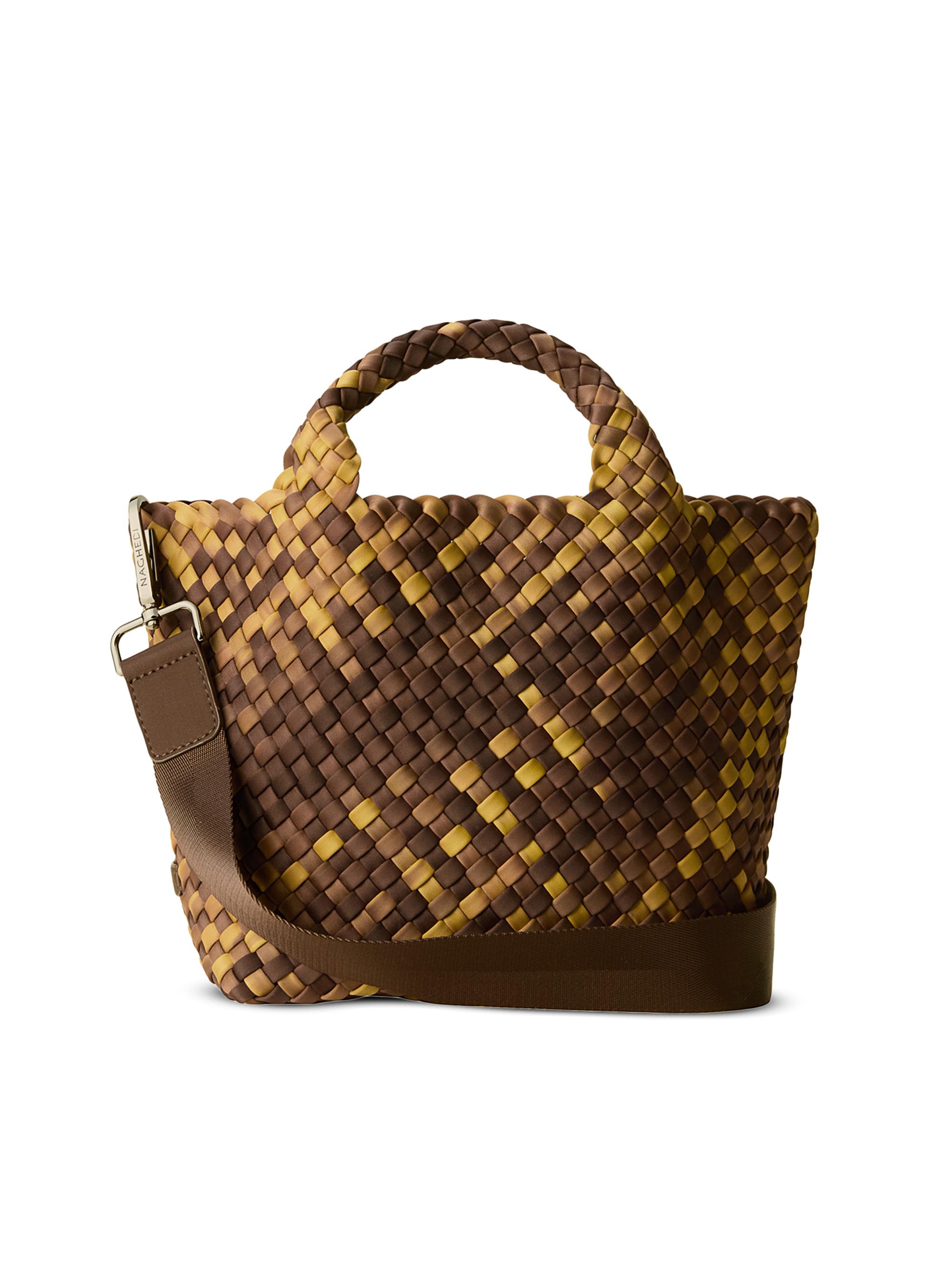 Naghedi Women's St. Barths  Watercolor Top Handle Bag - Tortoiseshell