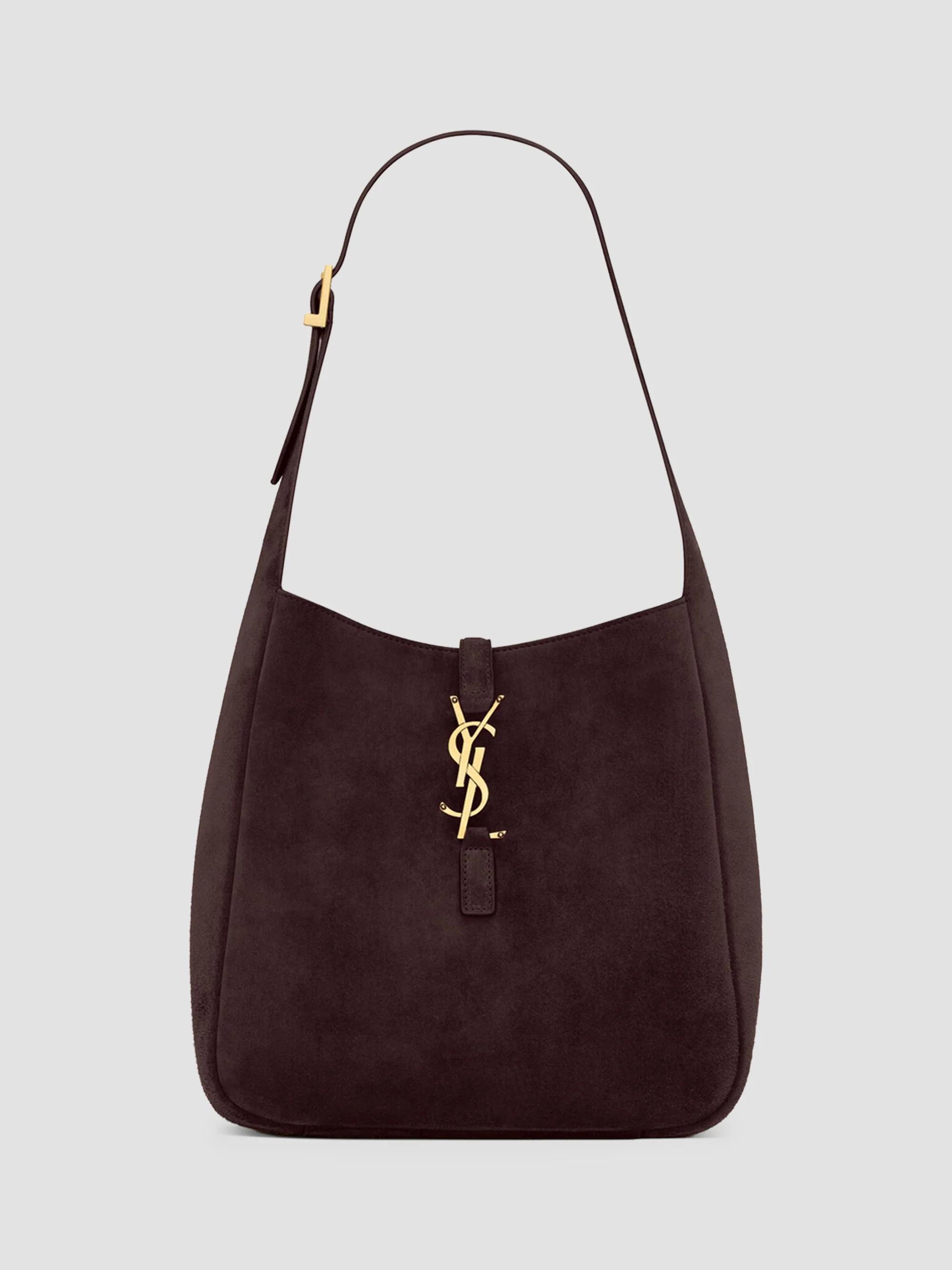 Saint Laurent Le 5 ÿ 7 Supple Large Shoulder Bag in Suede | Saks