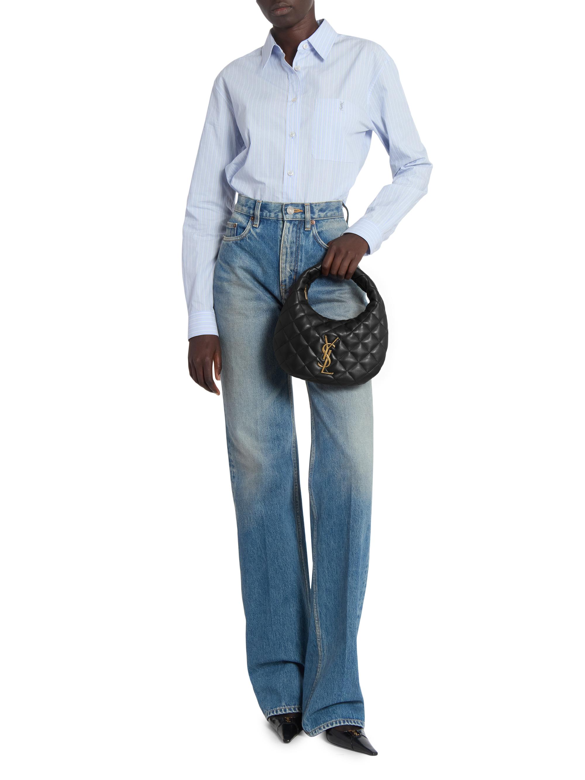 Icarino Top Handle Bag in Quilted Nappa