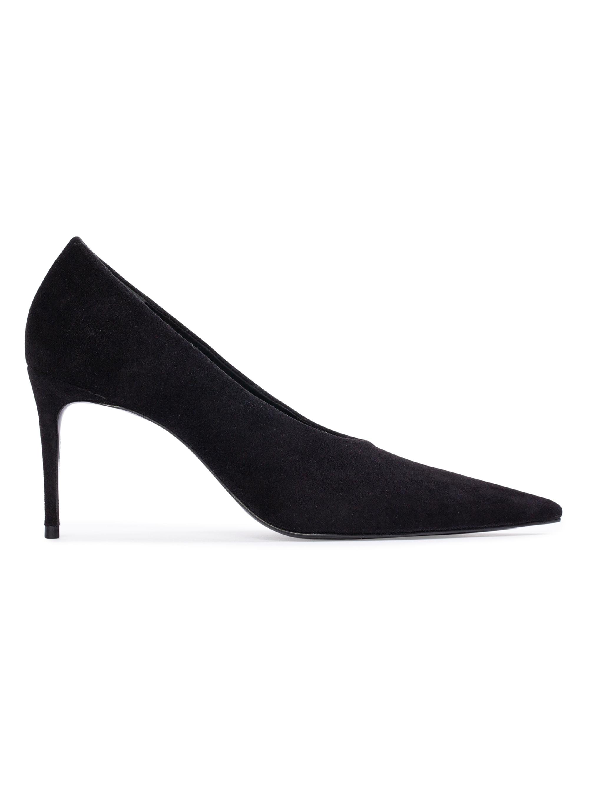 Black Suede Studio Women's Jona 0MM Suede Pumps - Black Suede