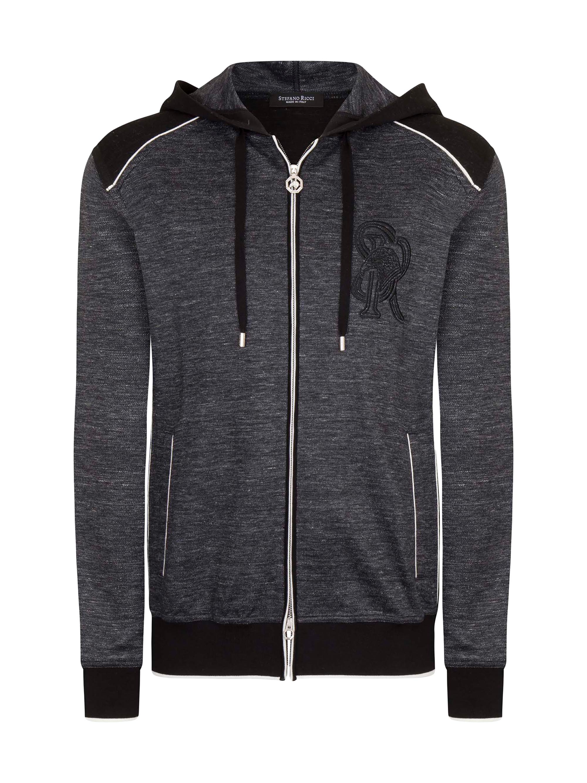 Stefano Ricci Hooded Full Zip Sweater | Saks Fifth Avenue