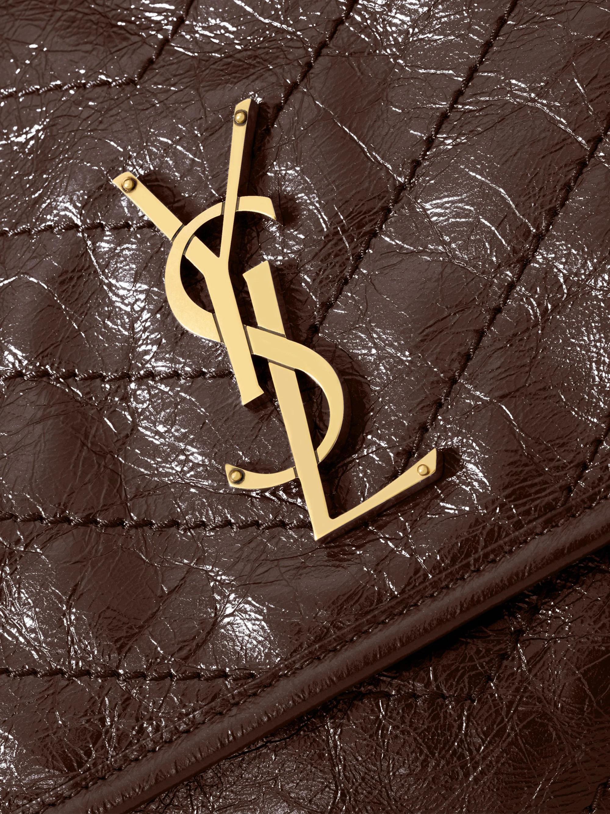Saint Laurent Niki Medium Shoulder Bag in Vintage Leather | Saks
