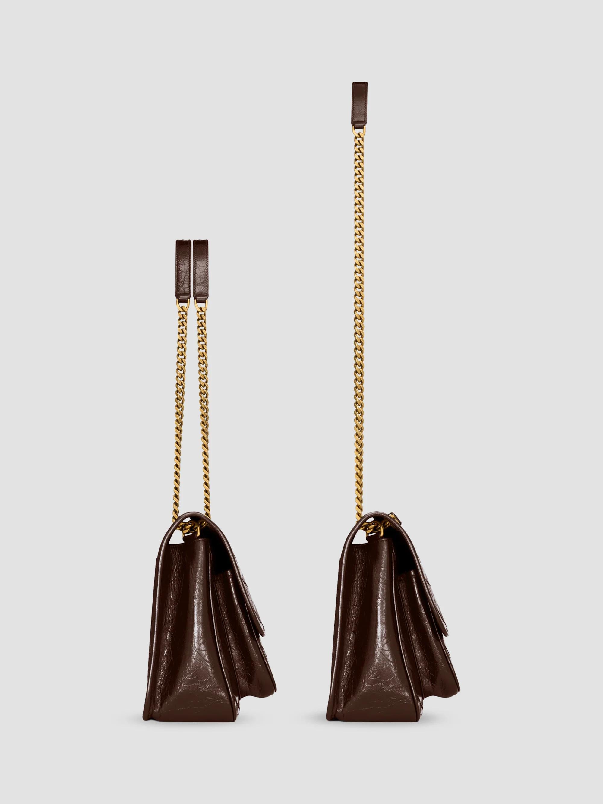 Saint Laurent Niki Medium Shoulder Bag in Vintage Leather | Saks