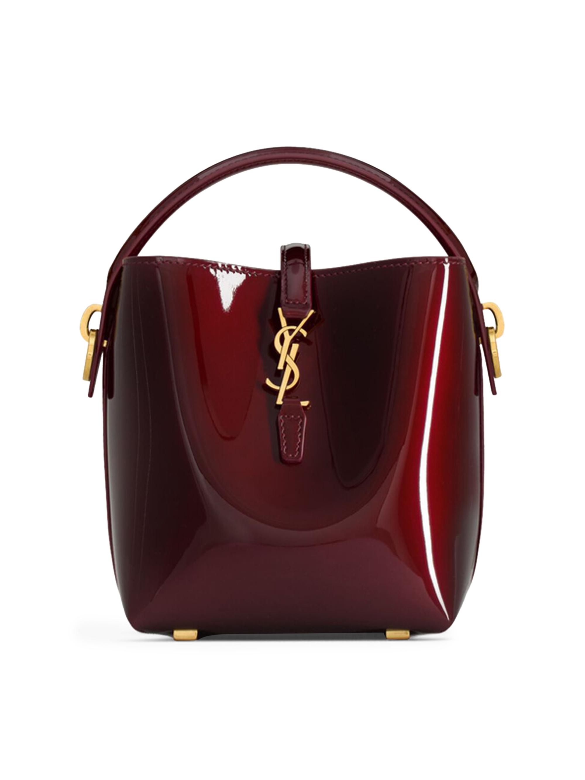 Saint Laurent Le 37 Mini Bucket Bag in Patent Leather | Saks Fifth
