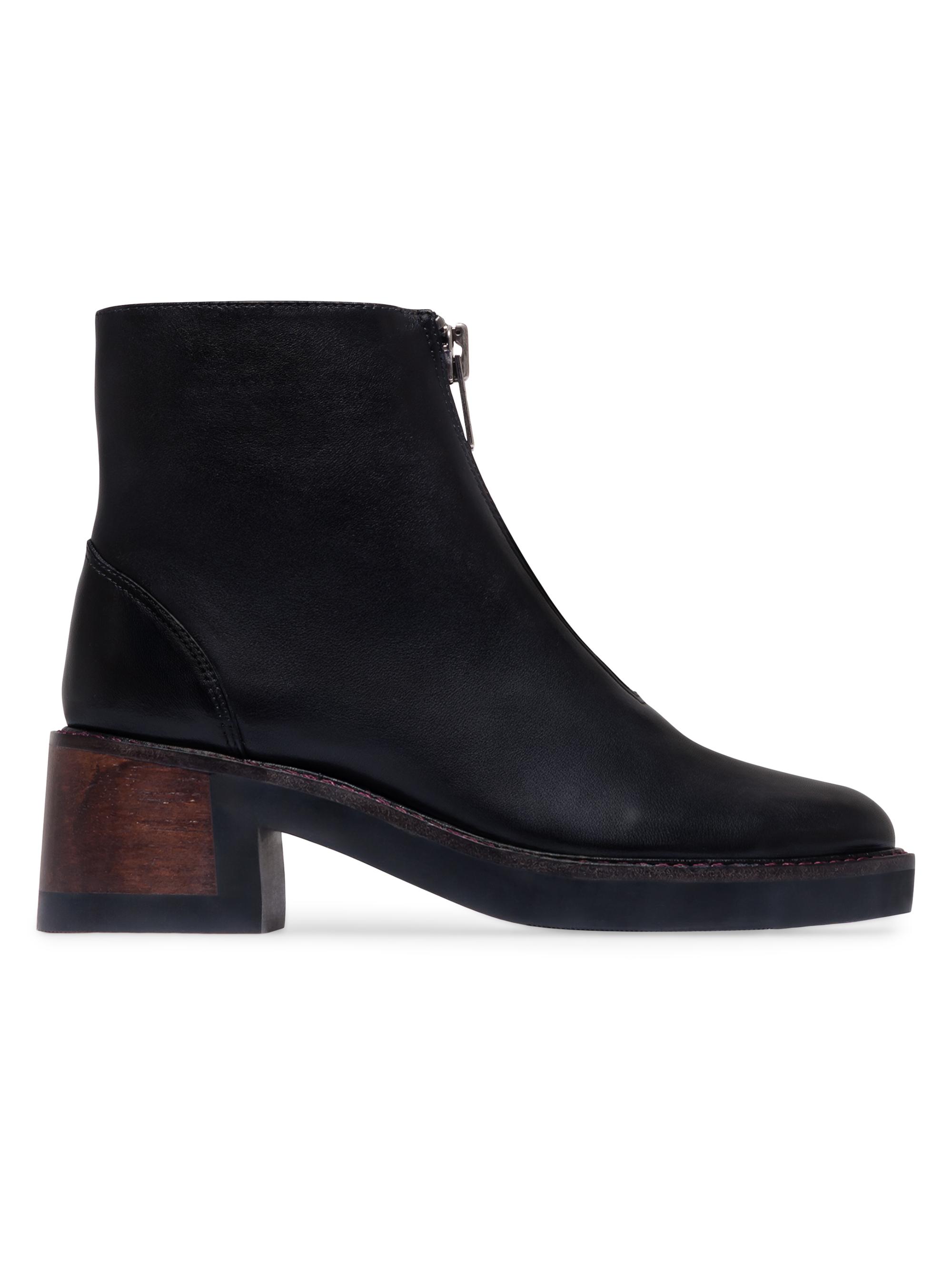 Bernardo Women's Tess Zip Booties - Black