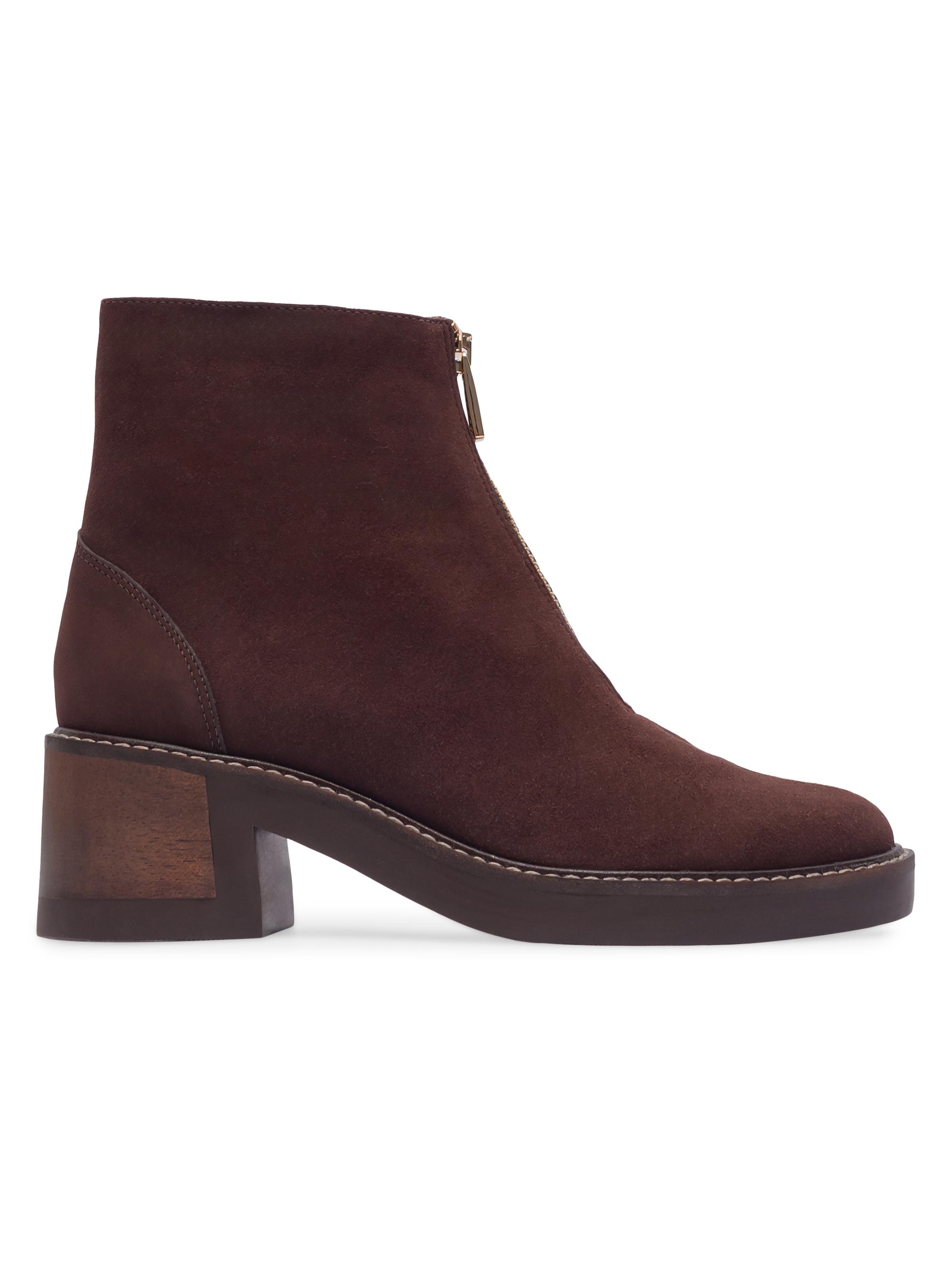 Bernardo Women's Tess Zip Booties - Espresso