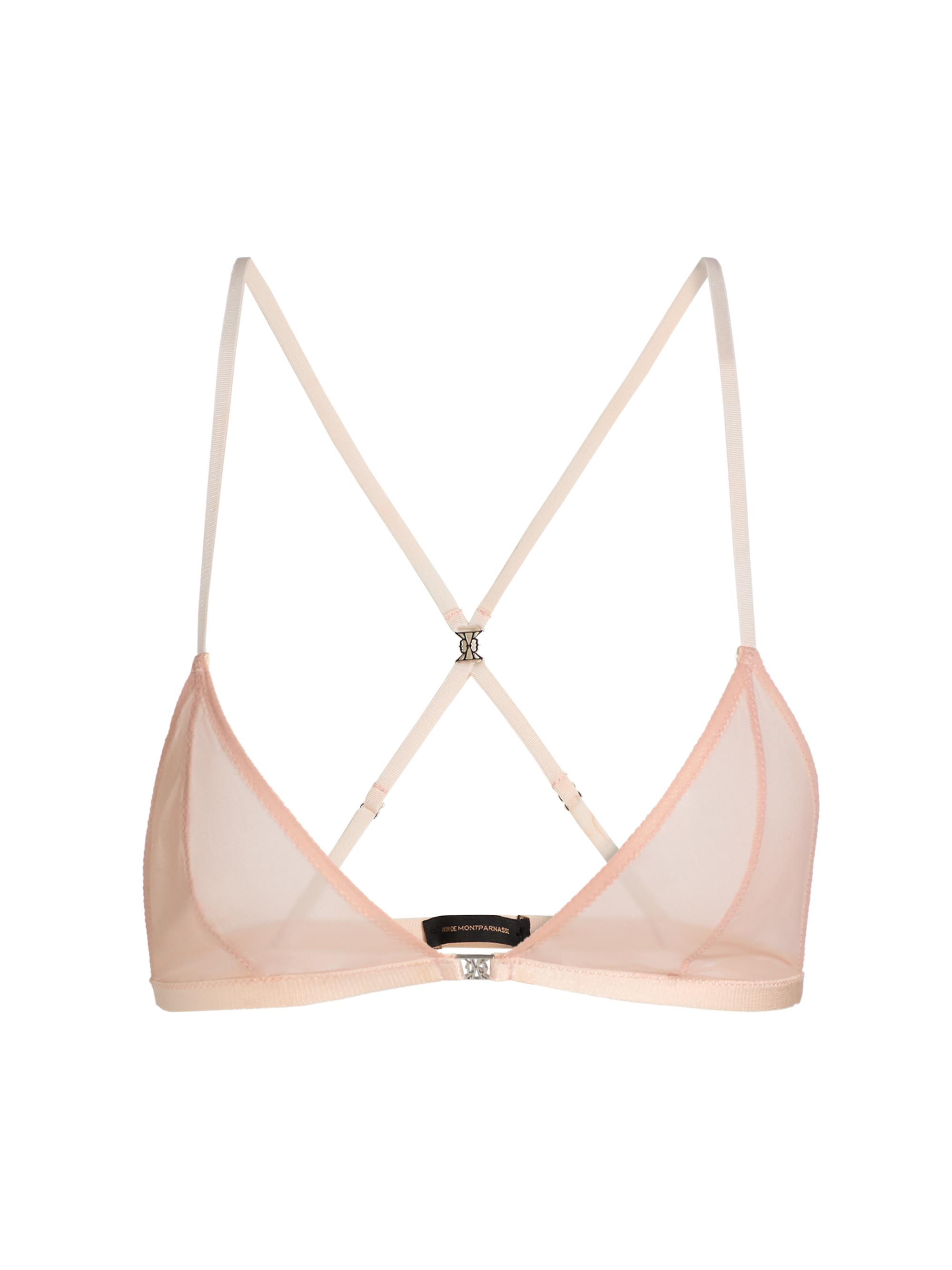 Kiki de Montparnasse Women's Brienne Triangle Soft Cup Bra - Buff