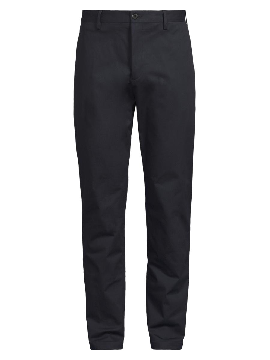 Paul Smith Men's Stretch-twill Straight-leg Trousers In Blue