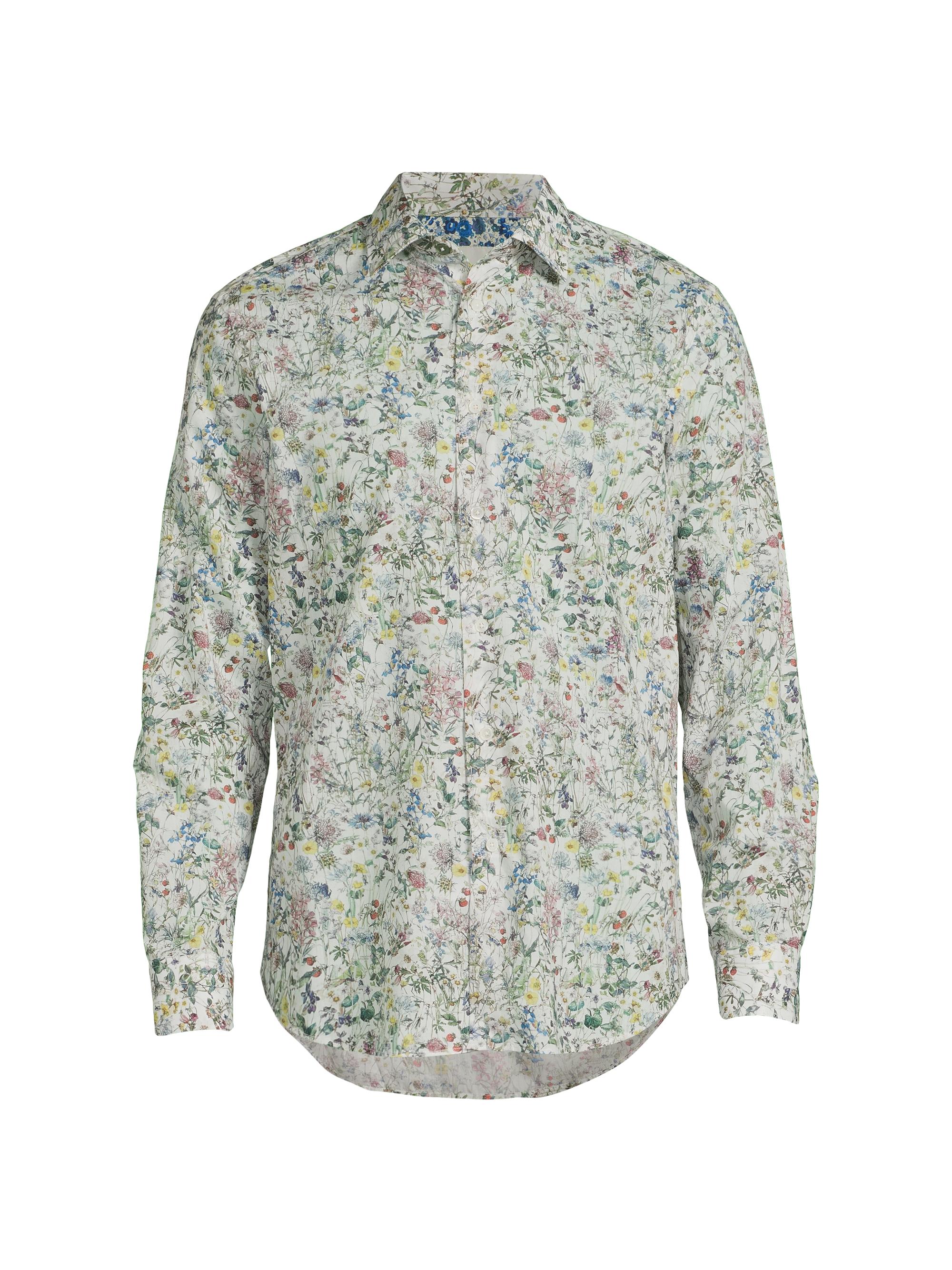 Paul Smith Men's Liberty Floral Tailored-Fit Shirt - White