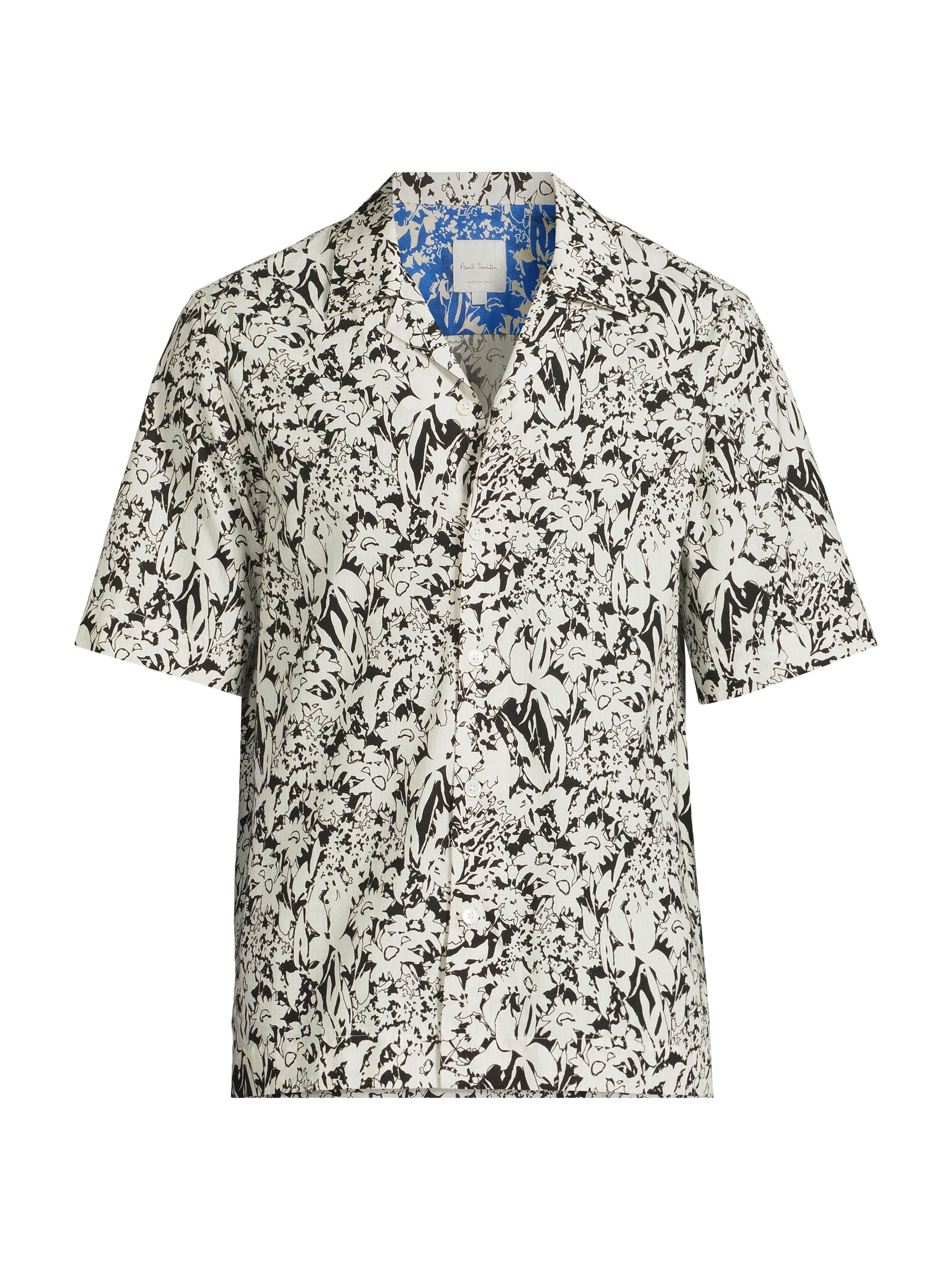 Paul Smith Men's Avant Garden Regular-Fit Shirt - Off White