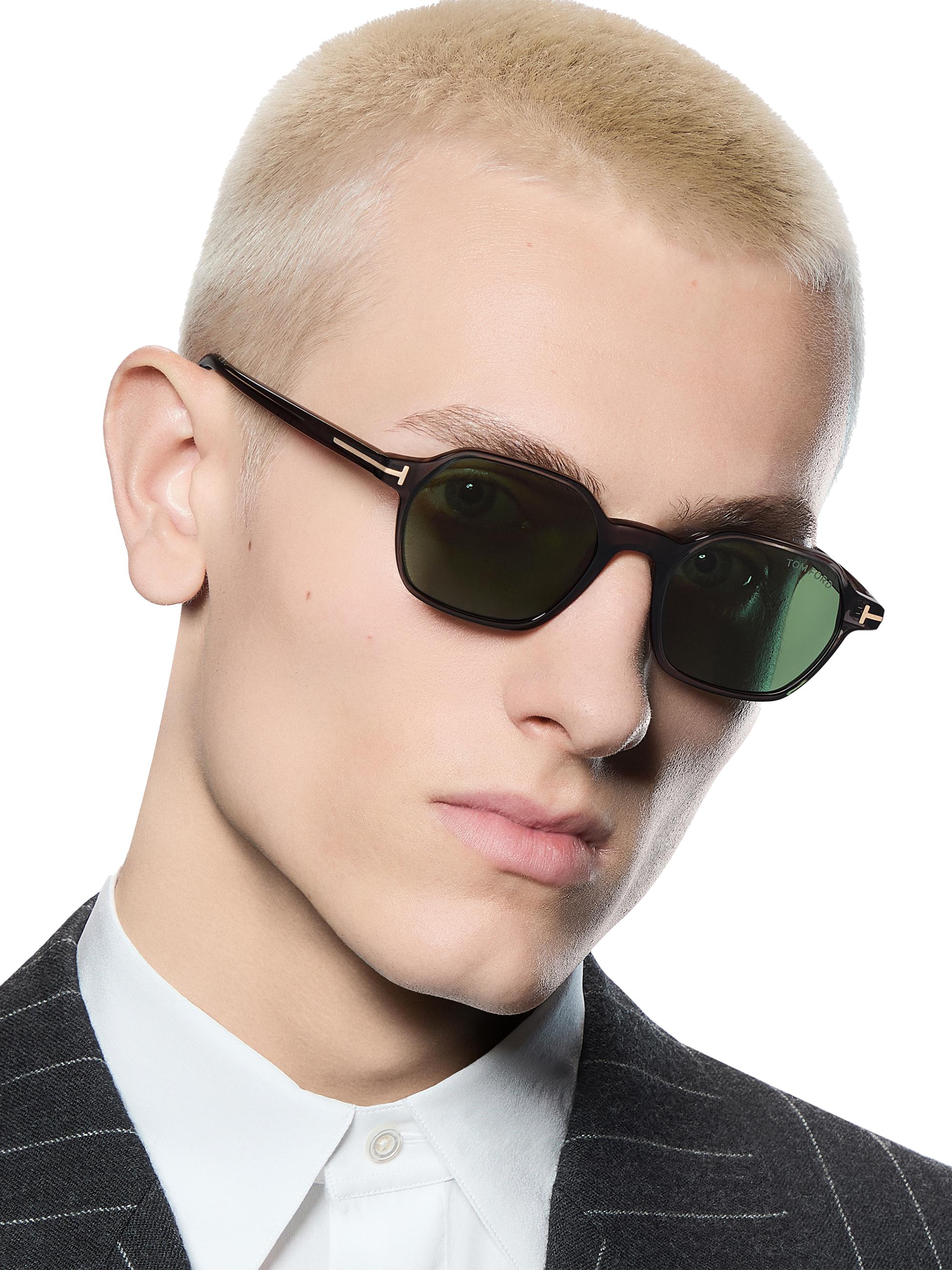 TOM FORD Joey 51MM Geometric Sunglasses | Saks Fifth Avenue