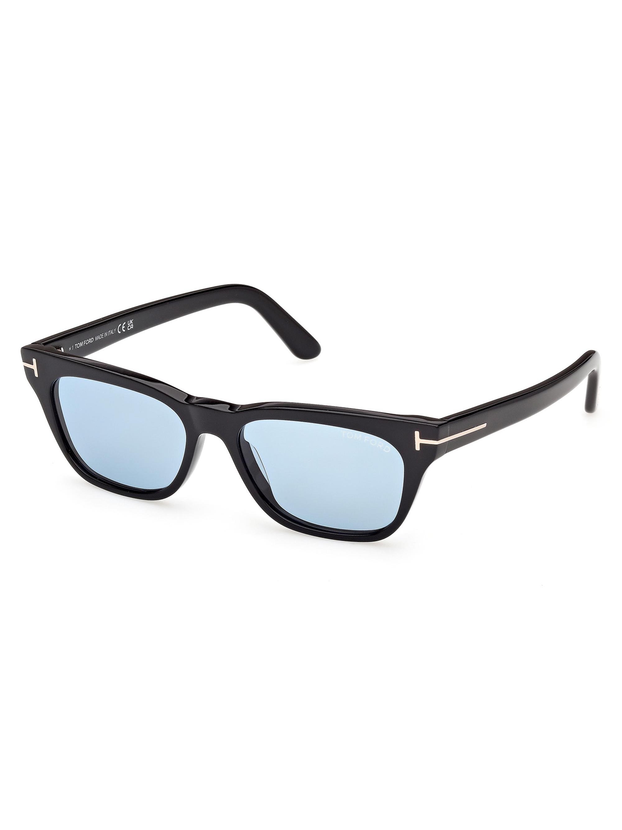 TOM FORD Men's Penn 59MM Square Sunglasses - Black Blue