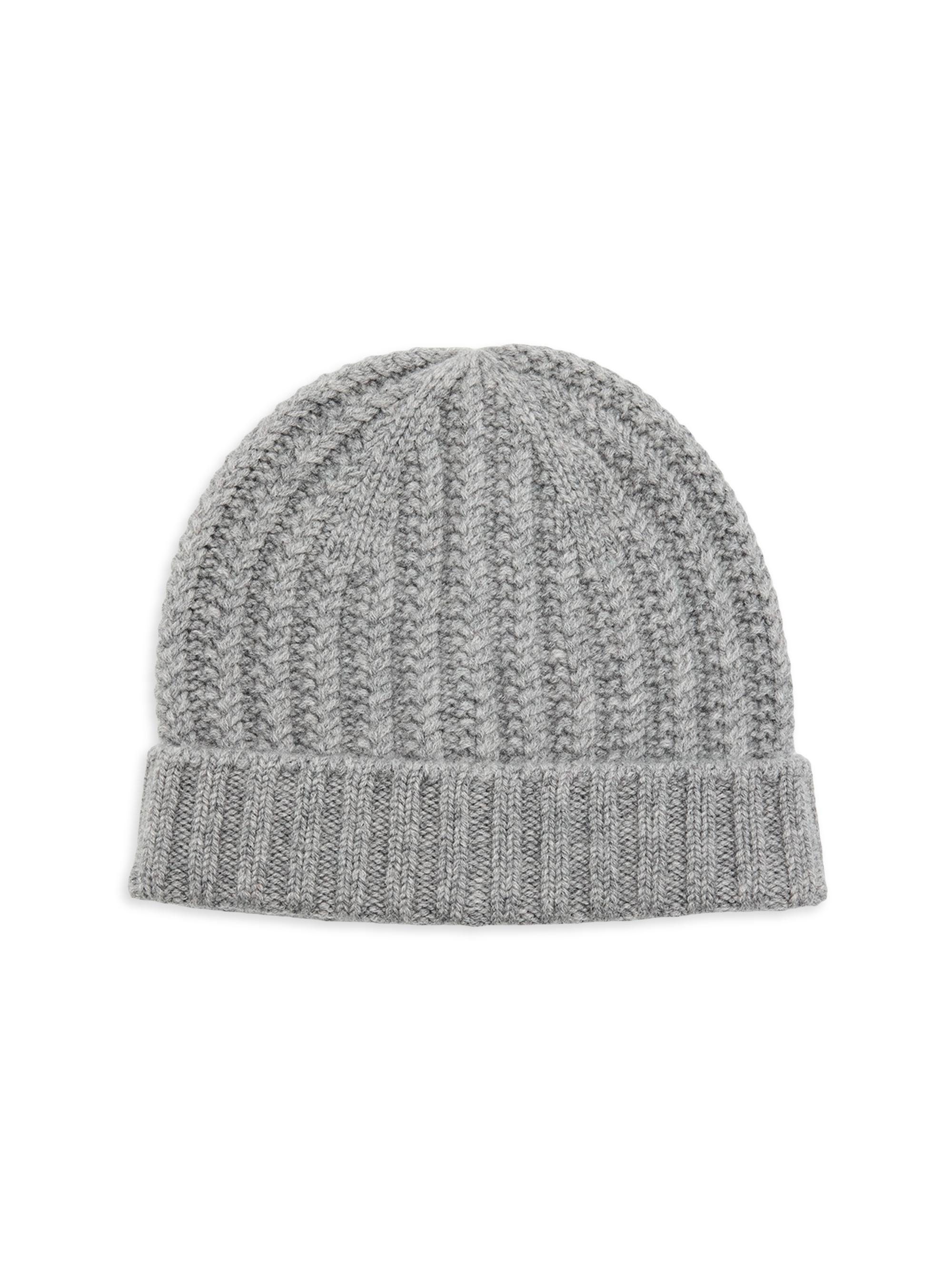 Sofia Cashmere Women's Cashmere Rib-Knit Beanie - Cloud