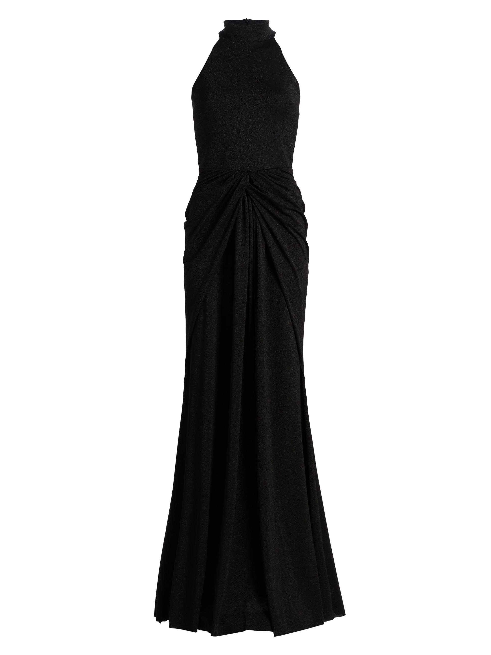 Chiara Boni La Petite Robe Women's Gujar Sugar Twist-Detail Sleeveless Gown - Black