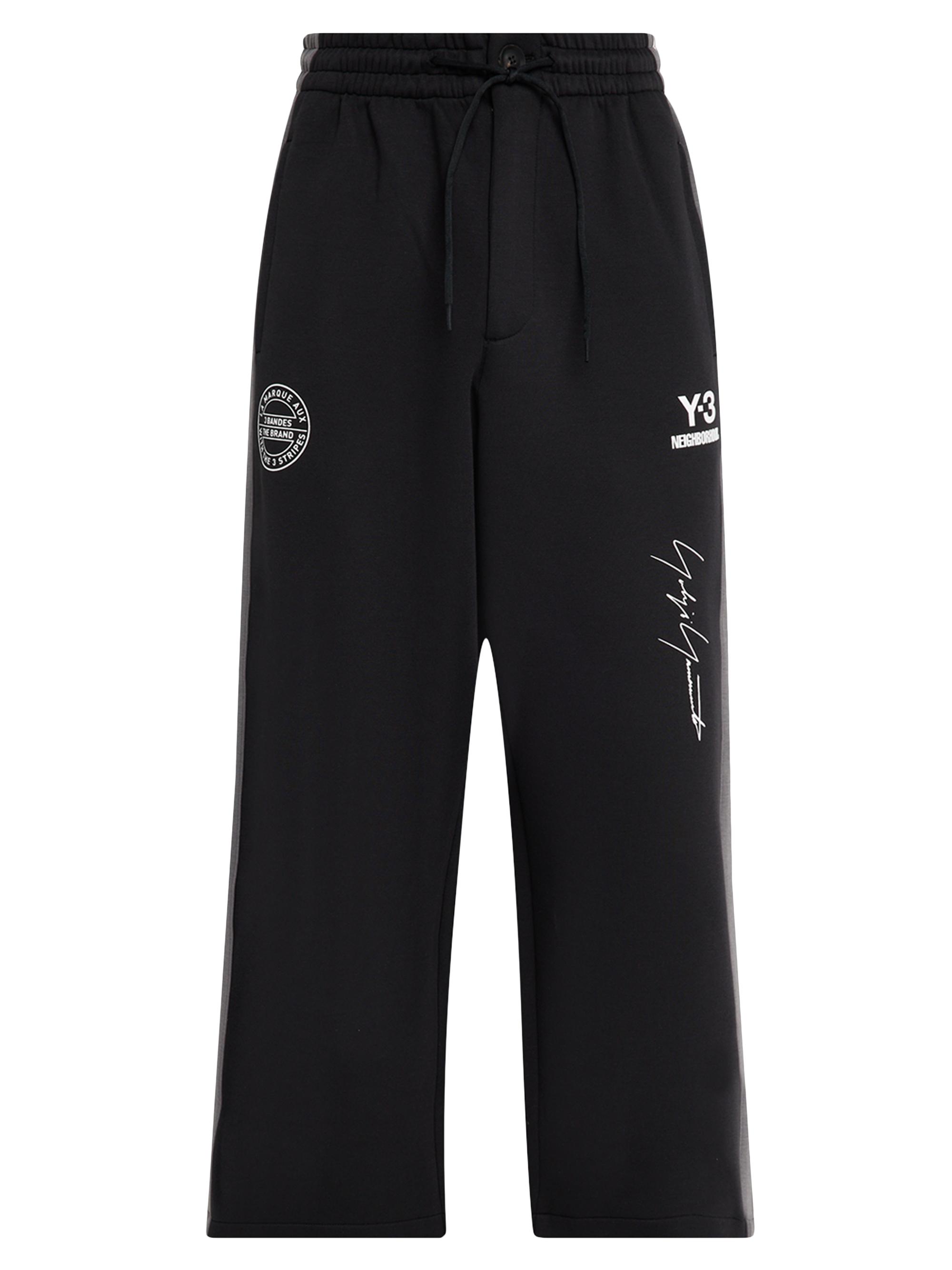 Y-3 Men's  x NEIGHBORHOOD Logo Track Pants - Black