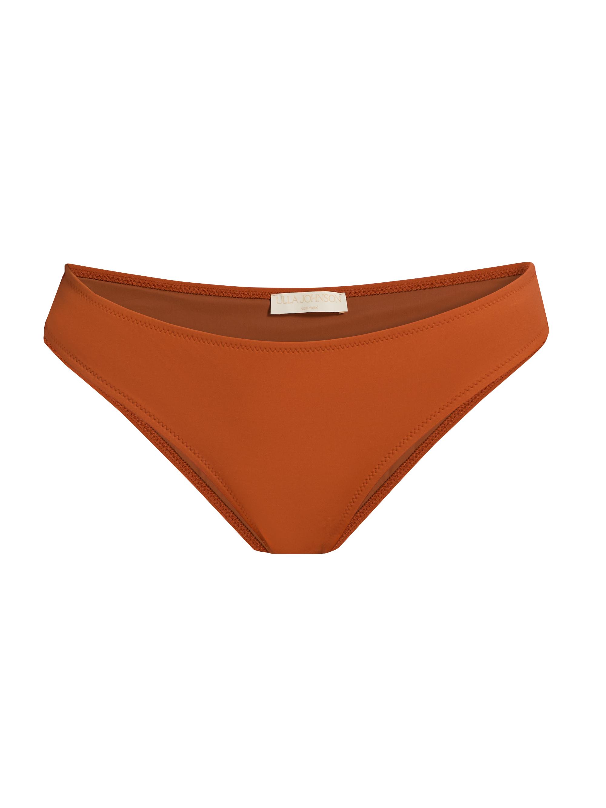 Ulla Johnson Women's Dani Mid-Rise Bikini Bottom - Sienna