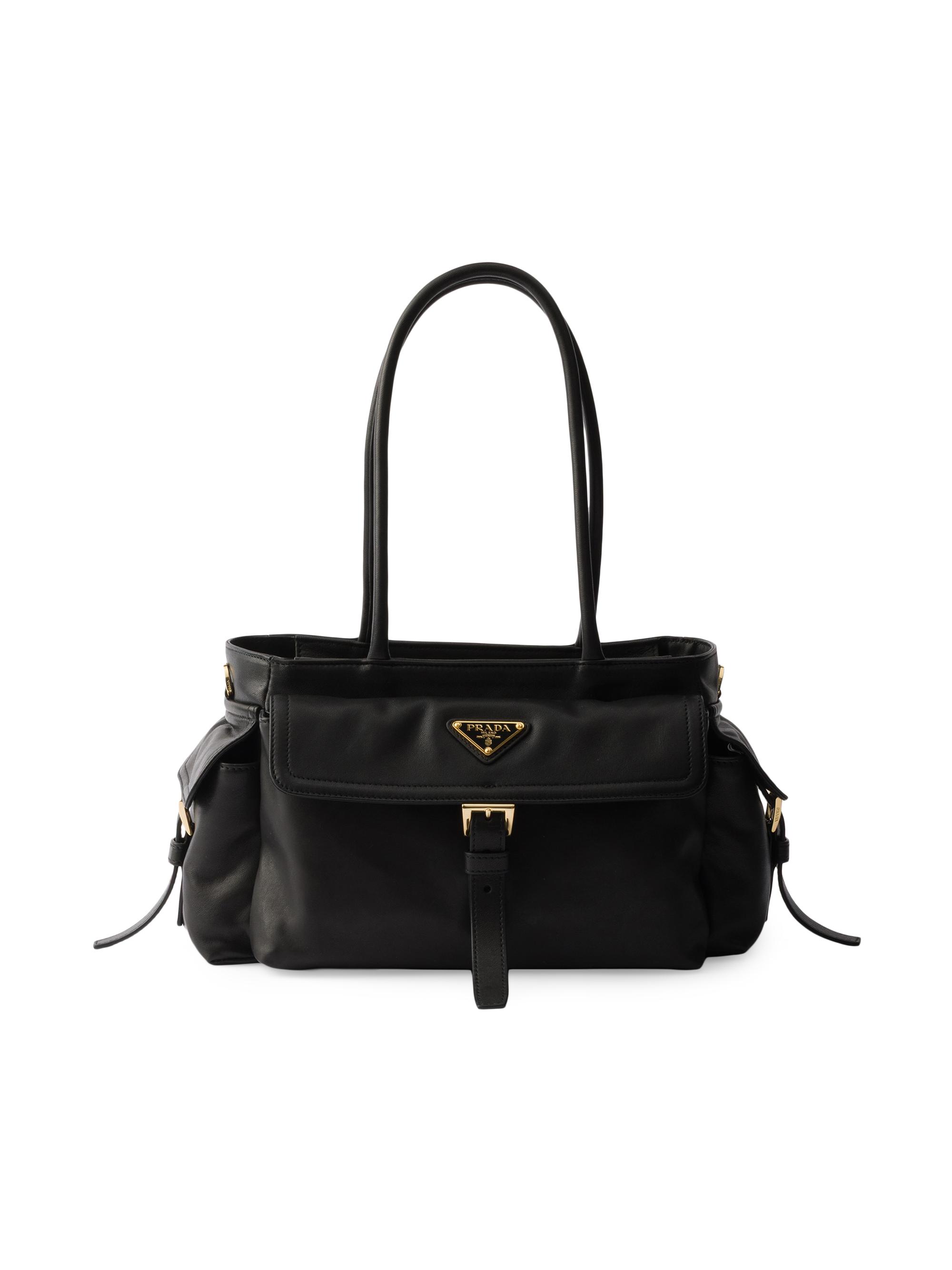 Prada Medium Explore Nappa Leather Top Handle Bag | Saks Fifth Avenue