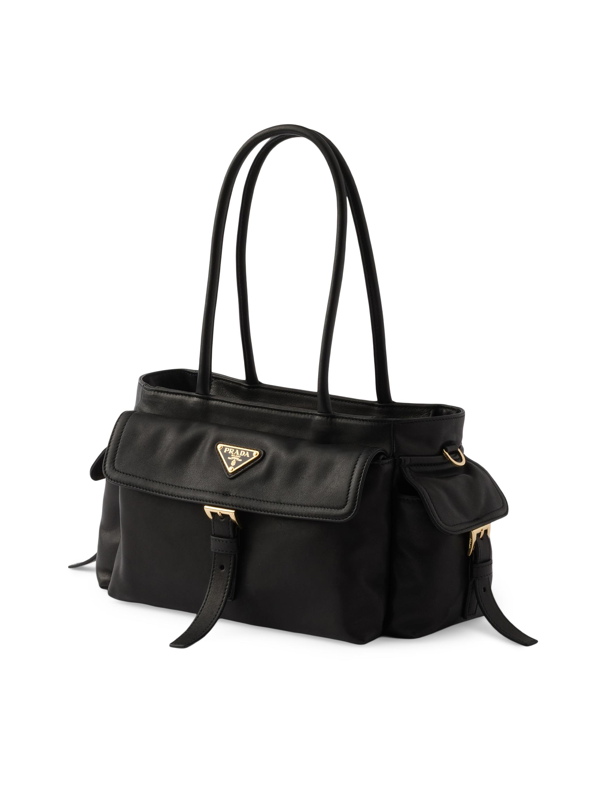 Prada Medium Explore Nappa Leather Top Handle Bag | Saks Fifth Avenue