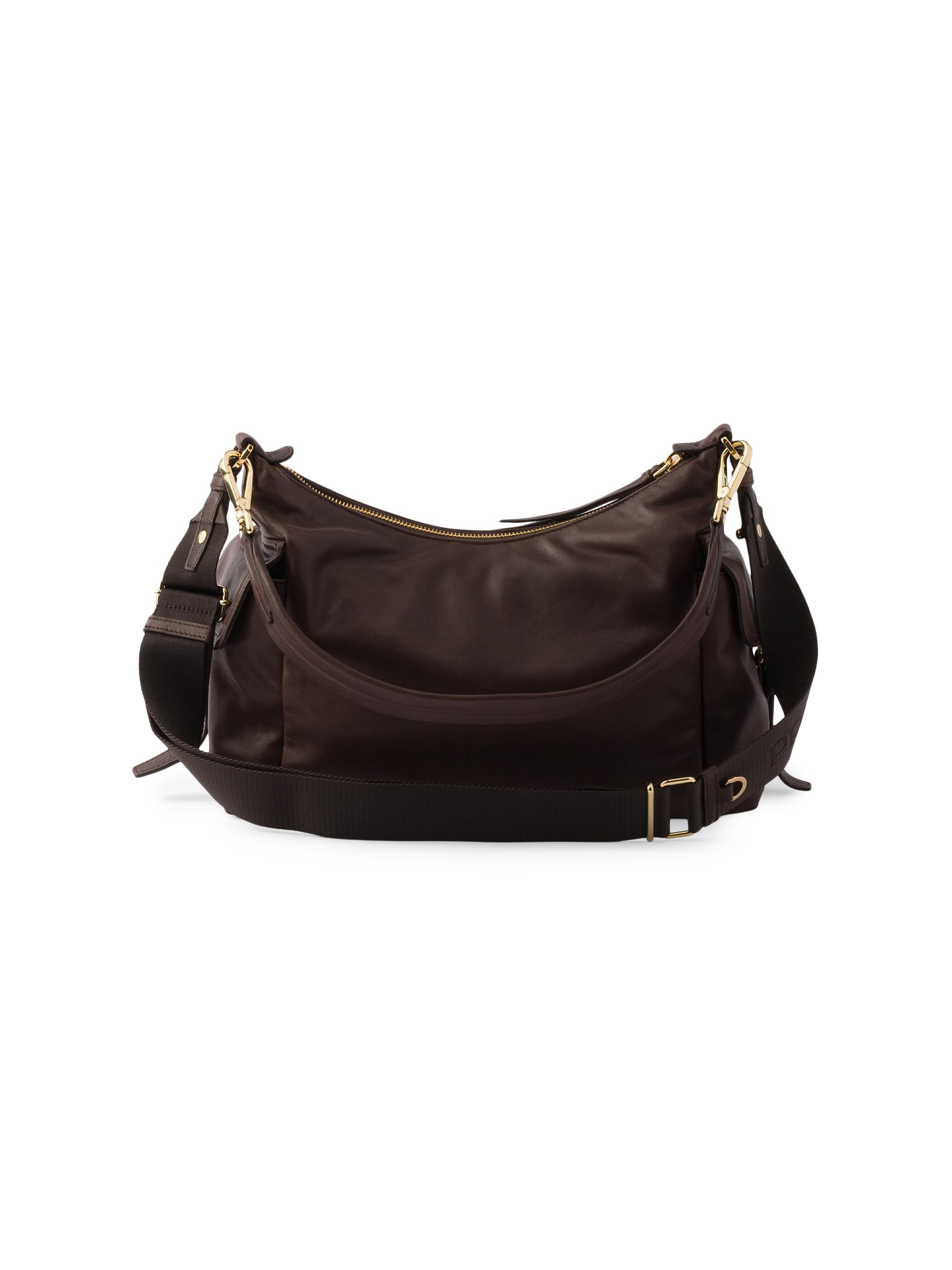 PRADA バーガンディ レザー ショルダーバッグ プラダ バーガンディ レザー ショルダーバッグ プラダ バーガンディ