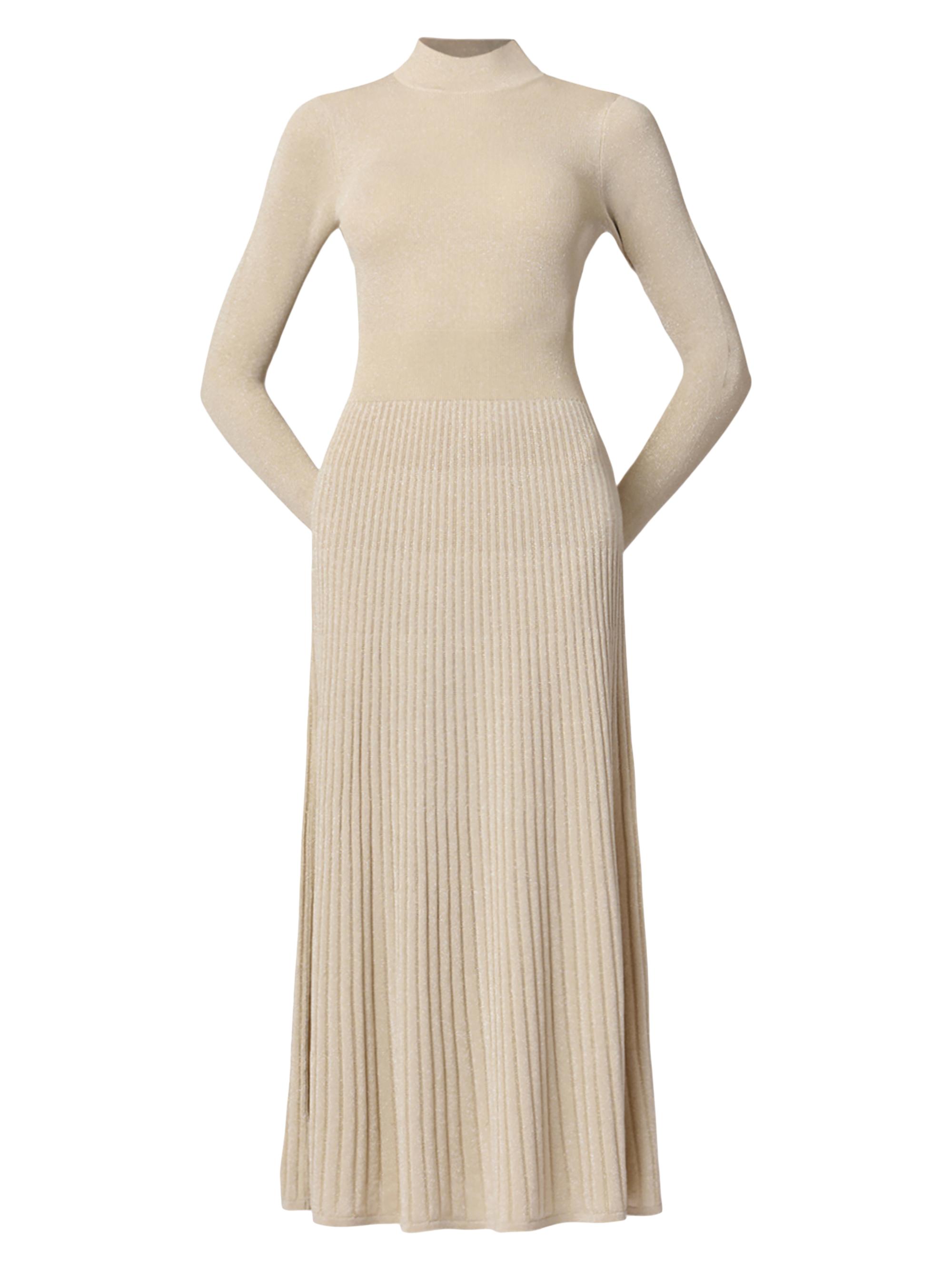 Shoshanna Women's Autumn Sweater Midi-Dress - Champagne - Size Large
