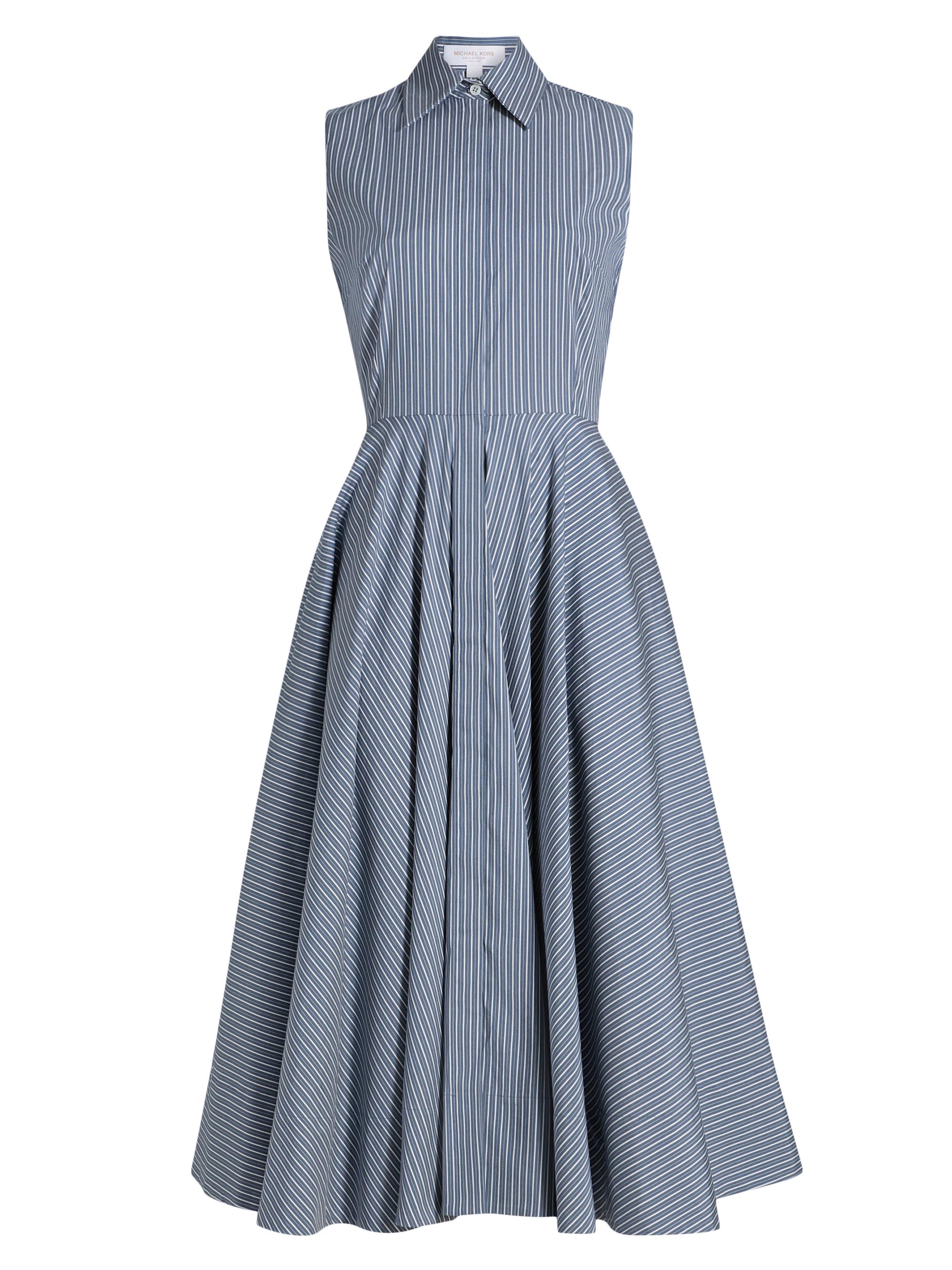 Michael Kors Collection Lace Sleeveless Midi-Dress | Saks Fifth Avenue