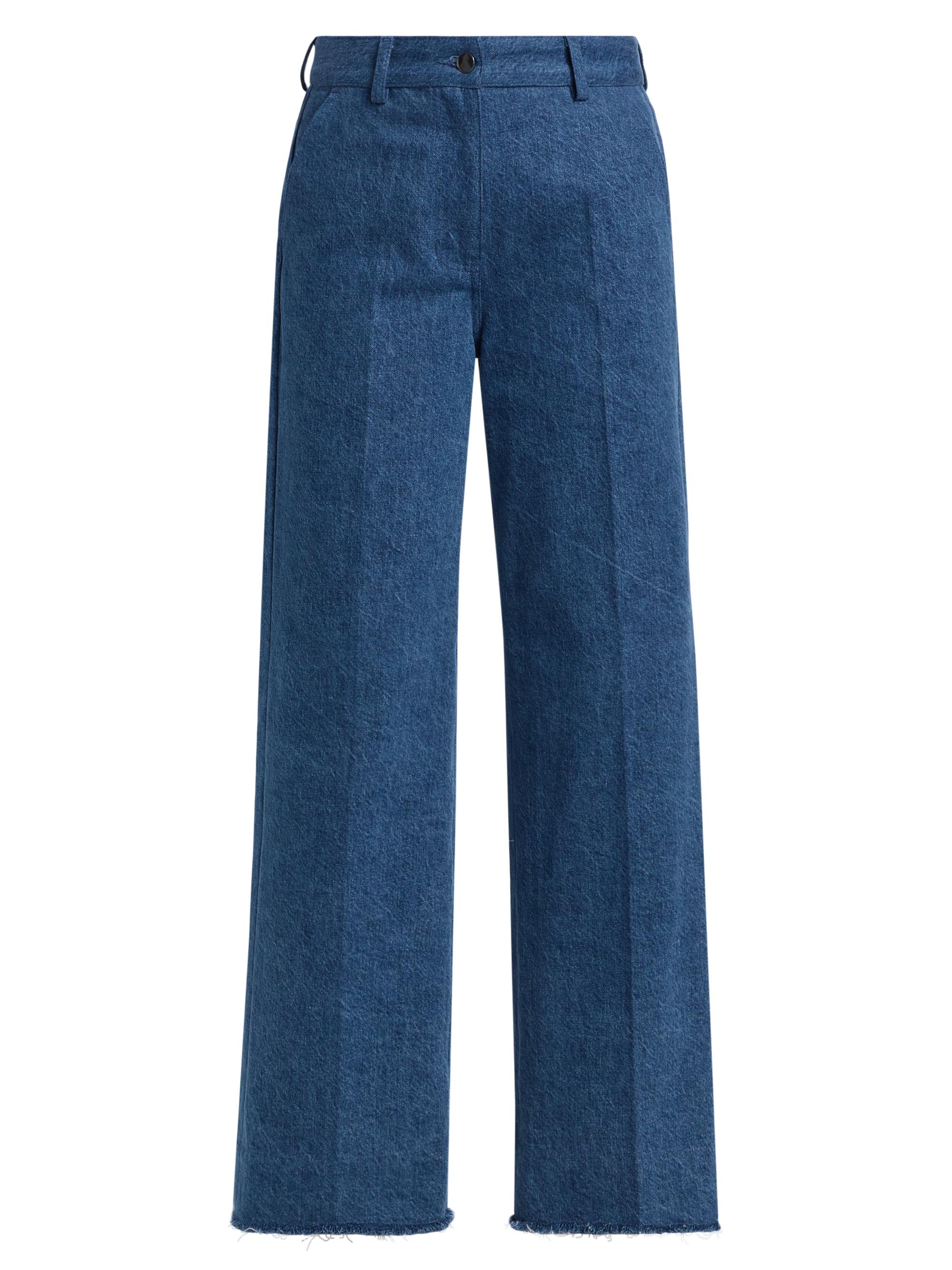 aya Aya Muse Baggy Jeans in True Blue | FWRD