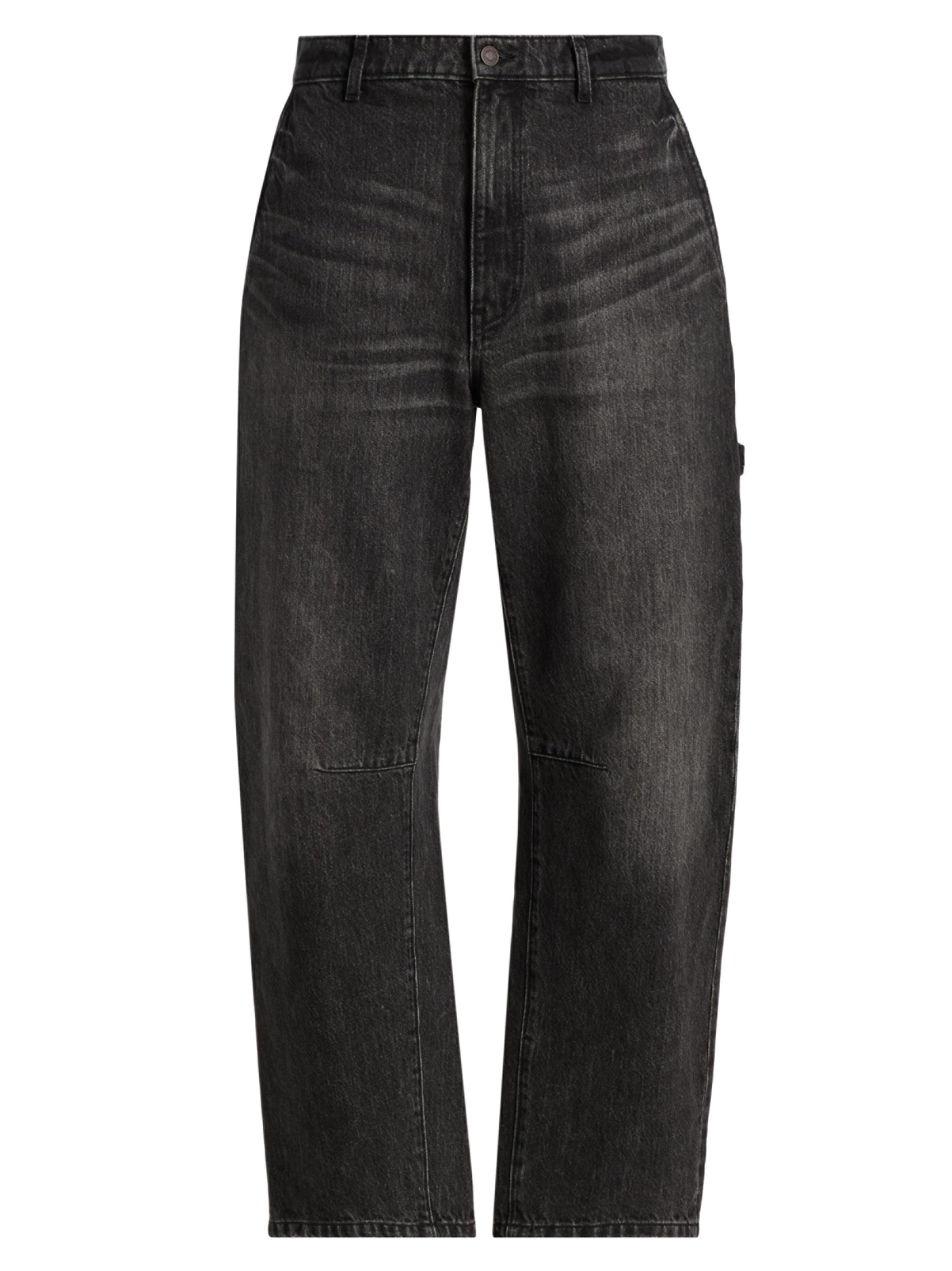 Nili Lotan Men's Carpenter Faded Jeans - Stone Black Wash