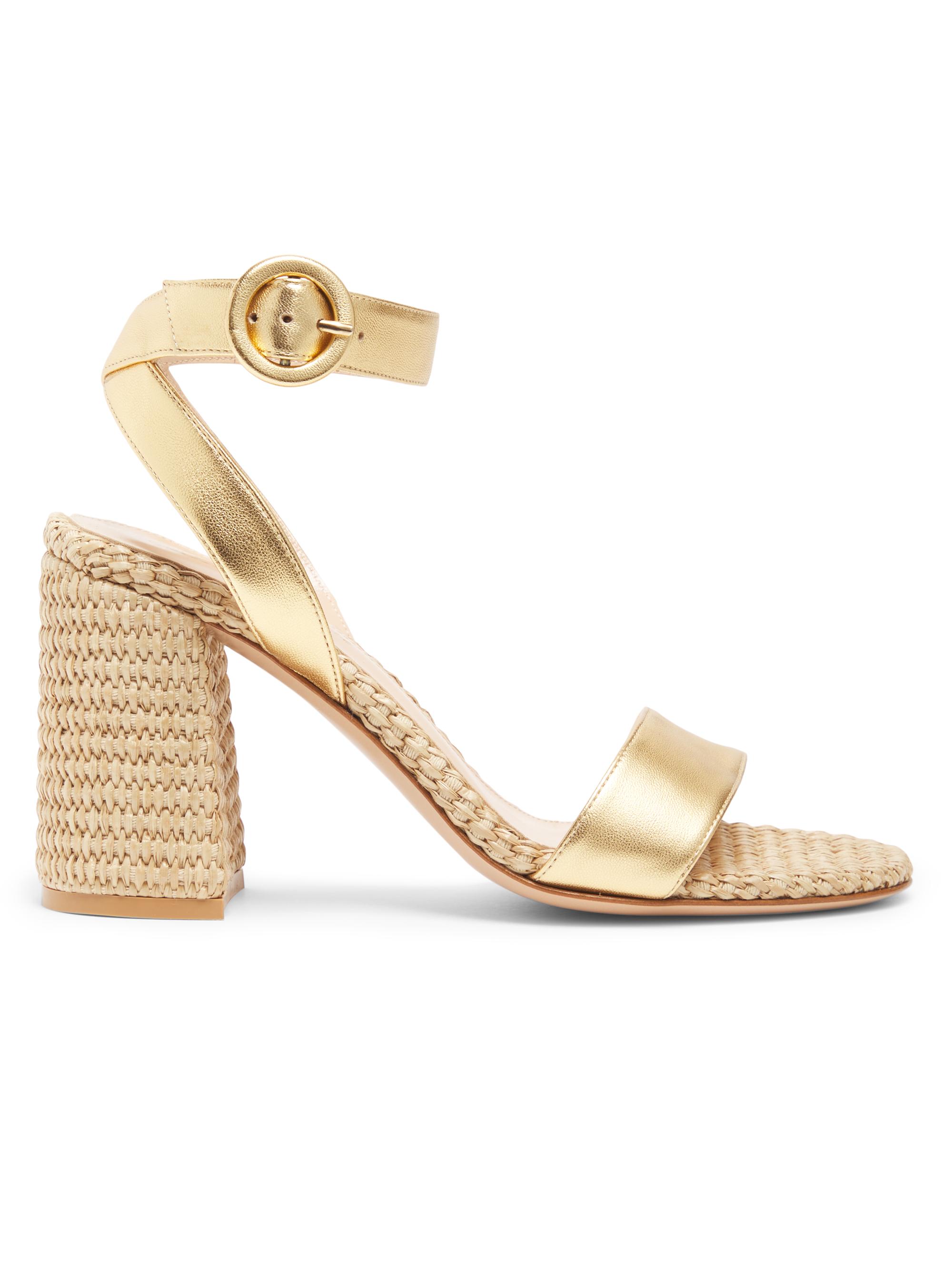 Gianvito Rossi Women's Luana 85MM Leather Sandals - Mekong